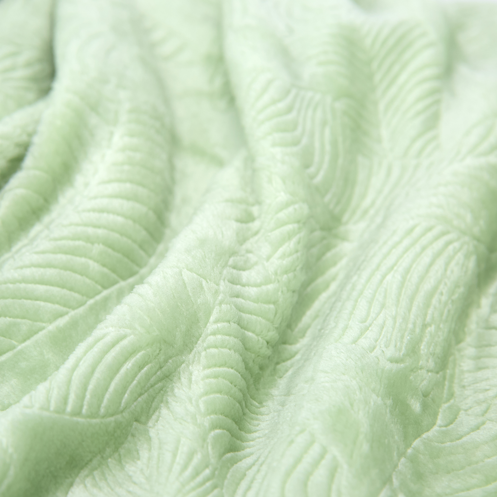 Плед Carbonia CozyHome, цвет зеленый, размер 160х220 - фото 7