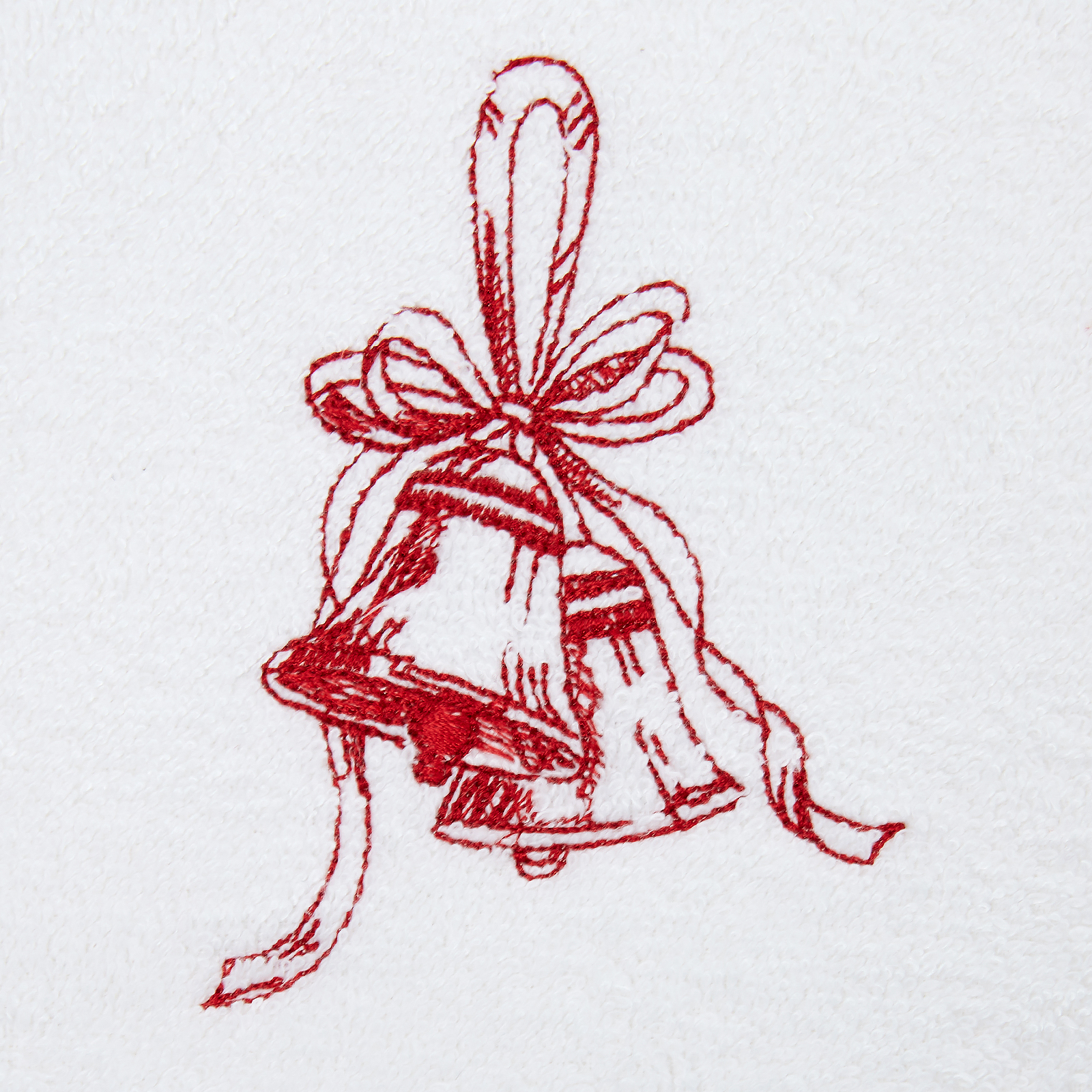 Полотенце Christmas bell CozyHome, цвет белый, размер Один размер - фото 4
