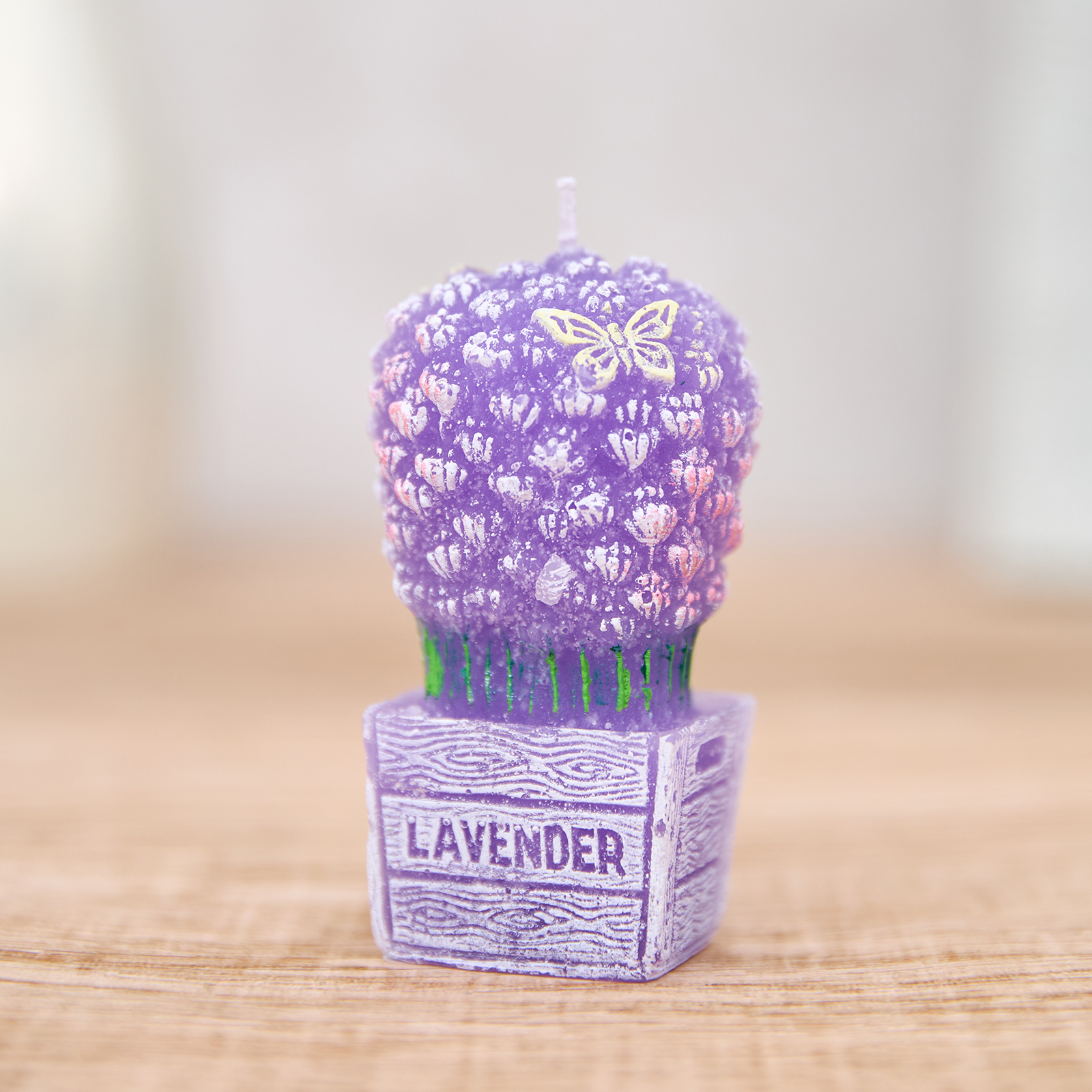 Свеча ароматизированная Lavender CozyHome, цвет лавандовый, размер Один размер