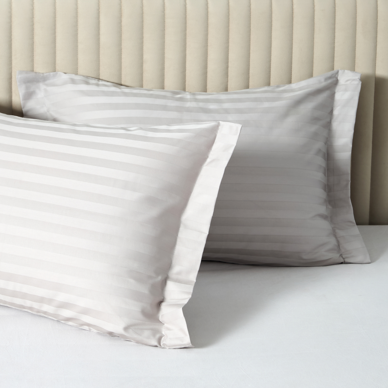 Комплект наволочек Пепельно-серый/Ash gray с ушками II