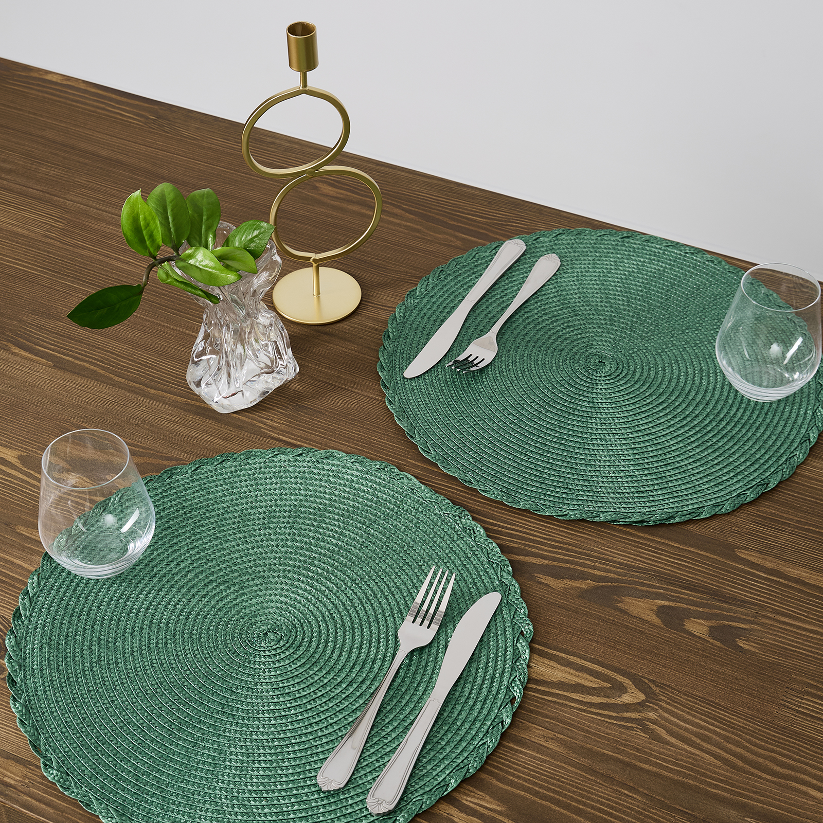 Набор плейсматов Чудесный фестиваль/ Miraculous Festival, зеленый