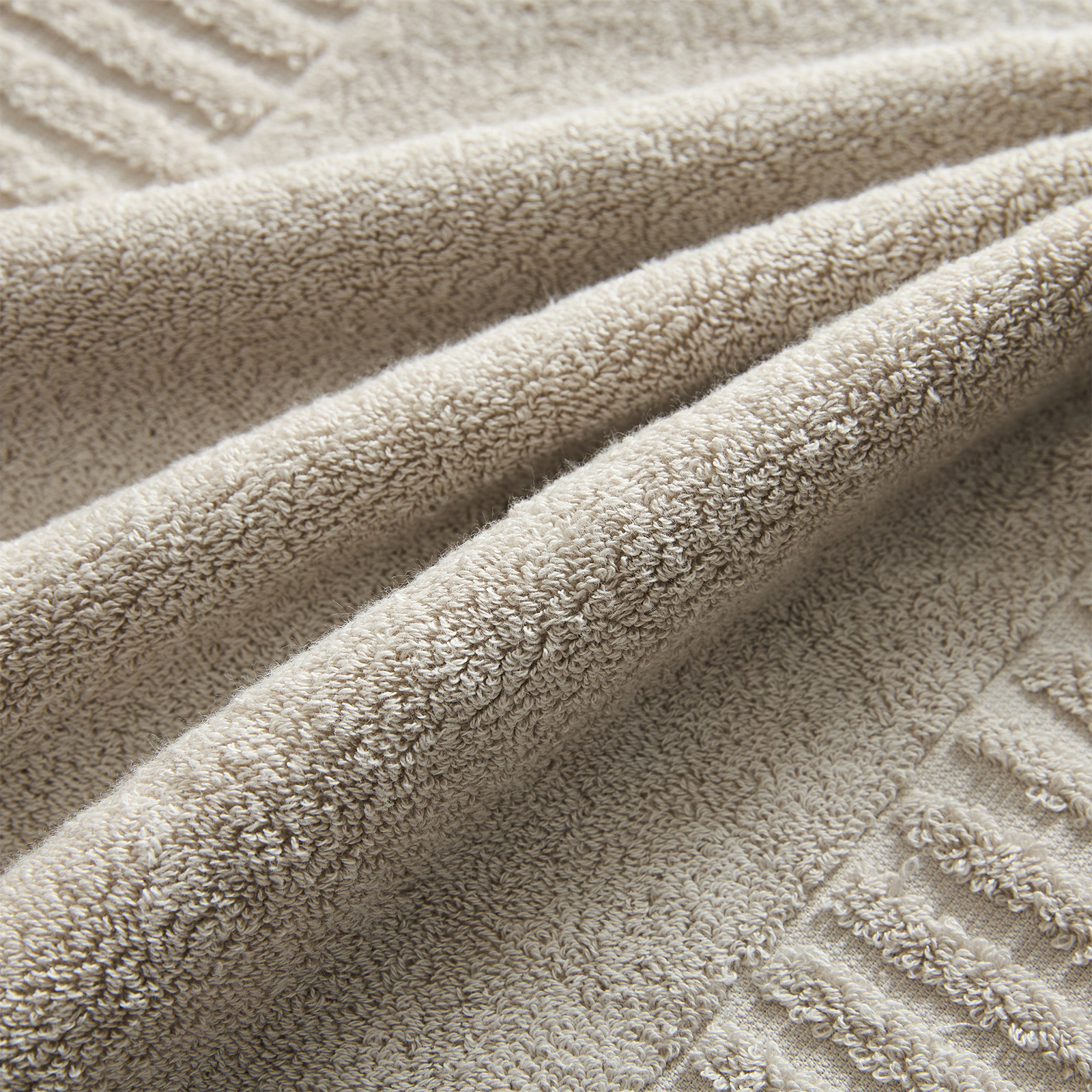 Полотенце махровое Nervato для ног, серое CozyHome, цвет серый, размер 50х70 - фото 4