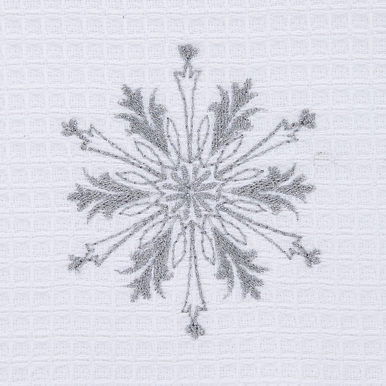 Полотенце вафельное Snowflake - фото № 2
