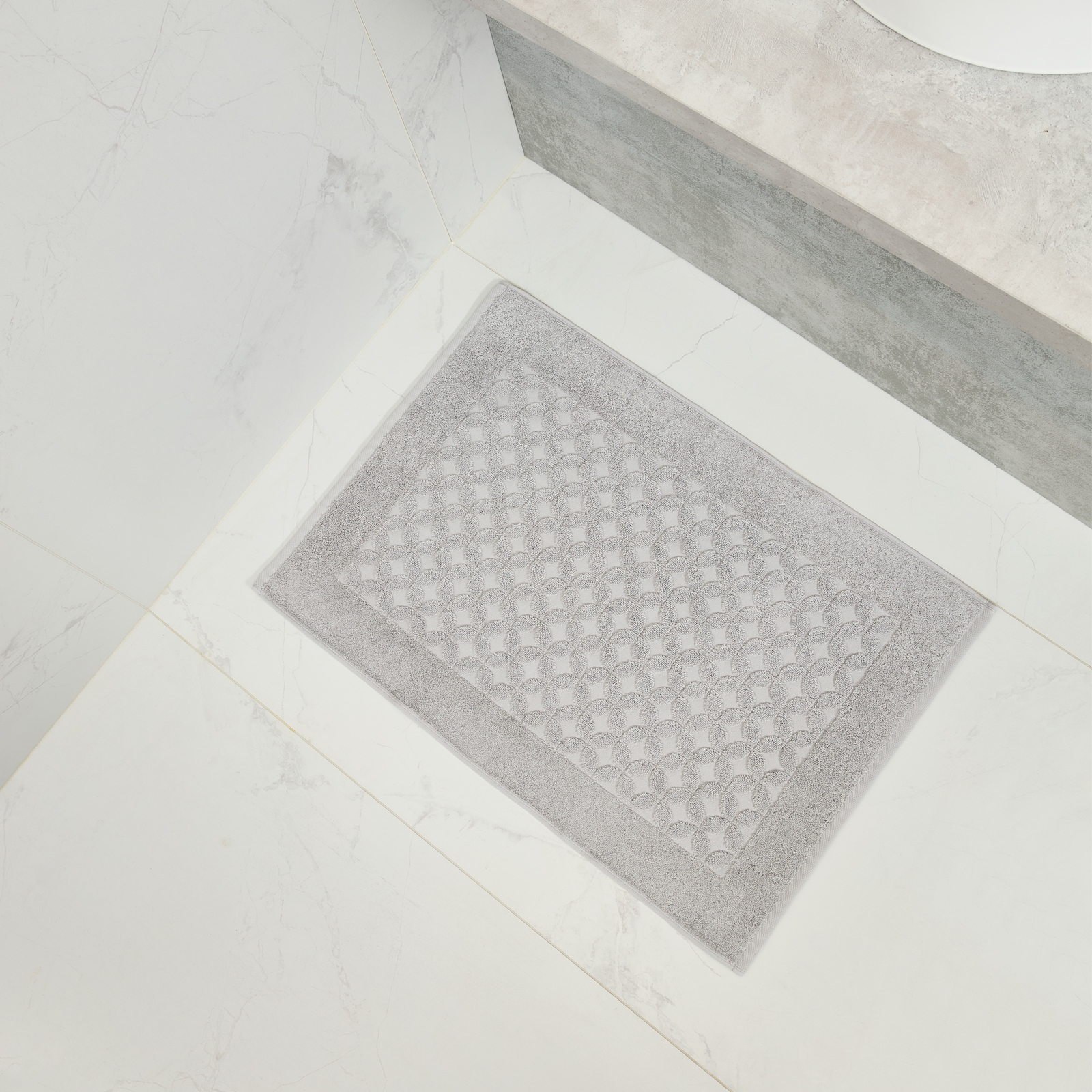 Полотенце махровое Освещение/Illumination, серое