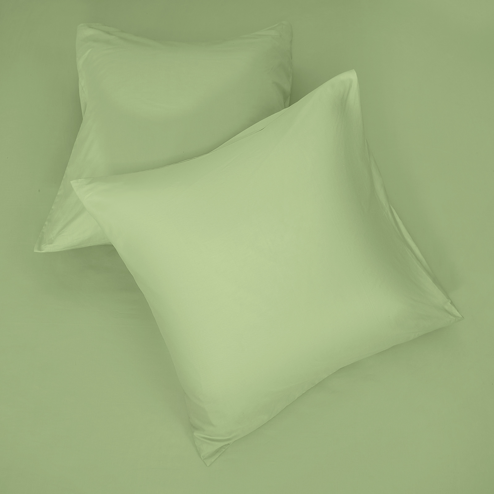 Комплект наволочек Зеленая пена/Foam green