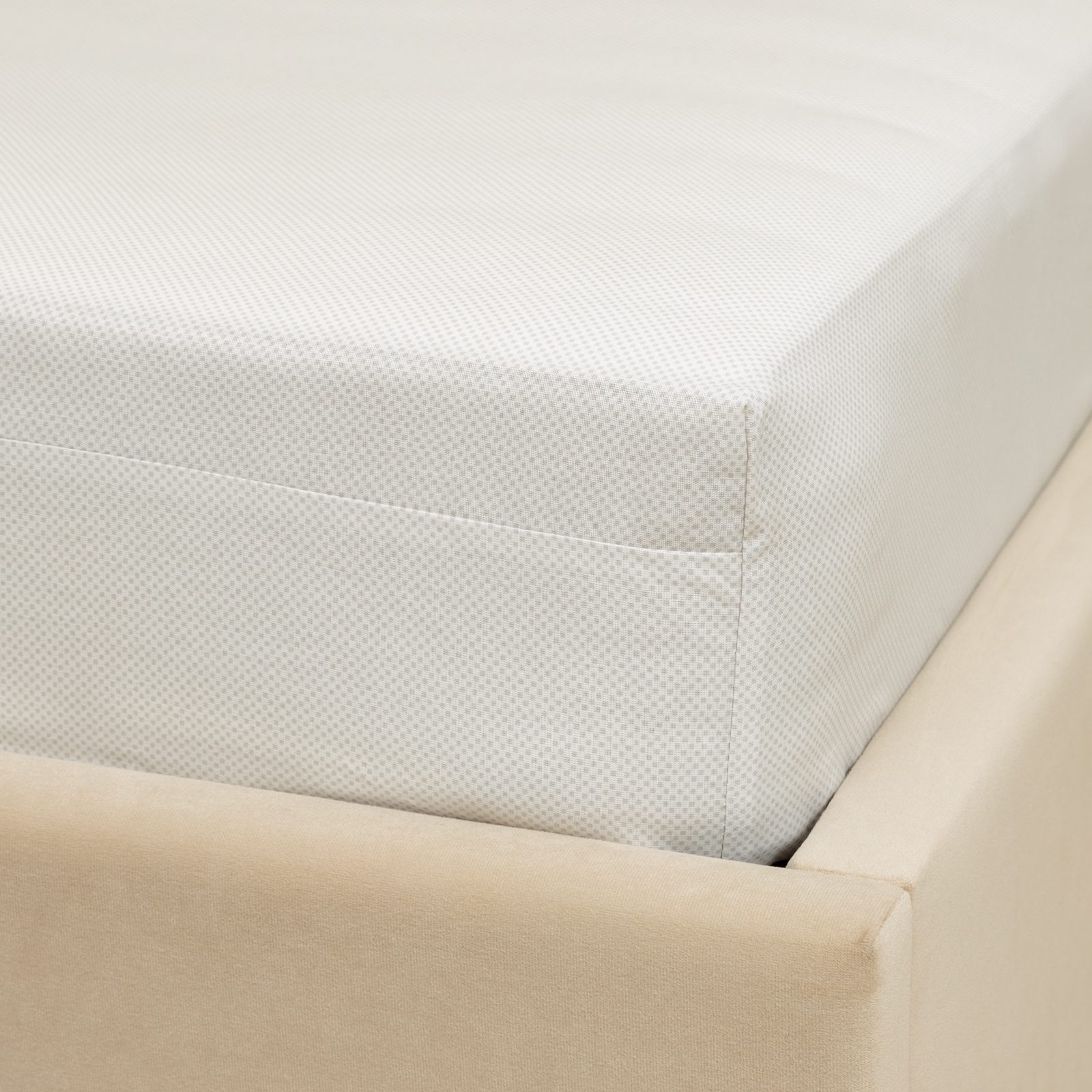 Простыня на резинке Альбенга/Albenga, серая