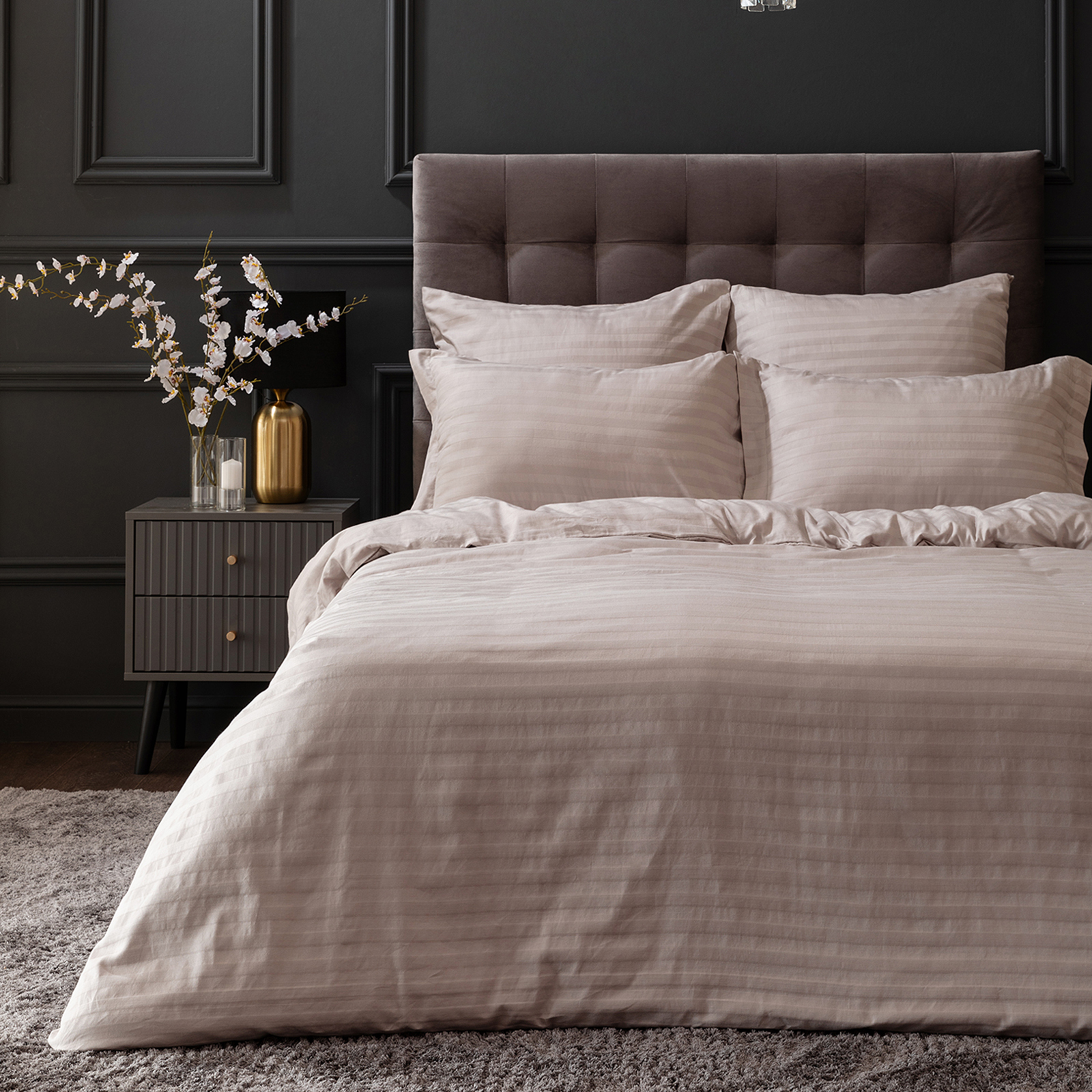 Постельное белье Пепельно-серый/Ash gray II