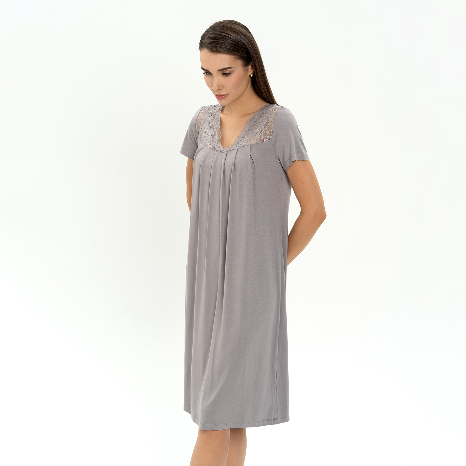 Сорочка Doris Cooper II CozyHome, цвет серый, размер 54-56