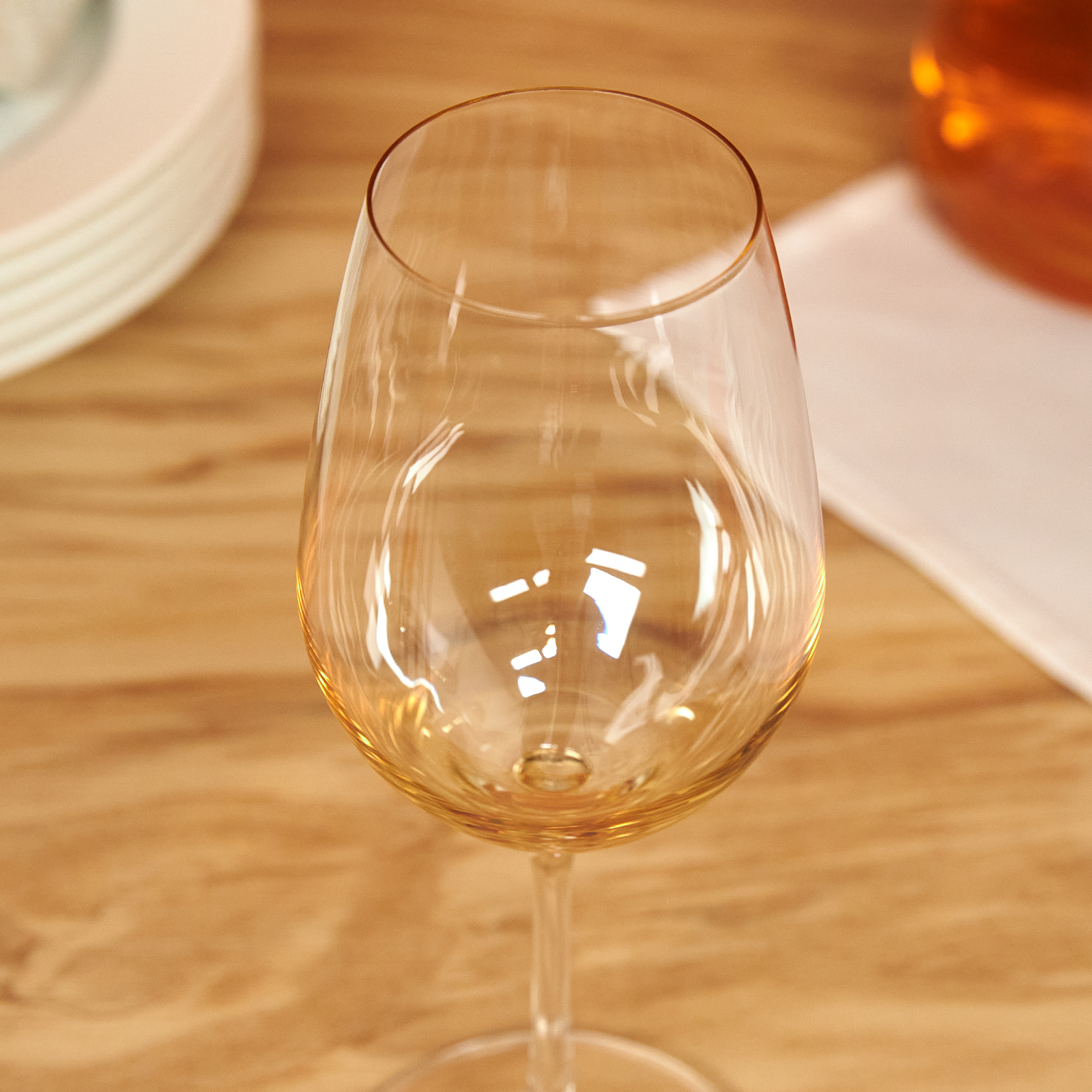 Бокал для вина Tender autumn CozyHome, цвет оранжевый градиент, размер Один размер - фото 2