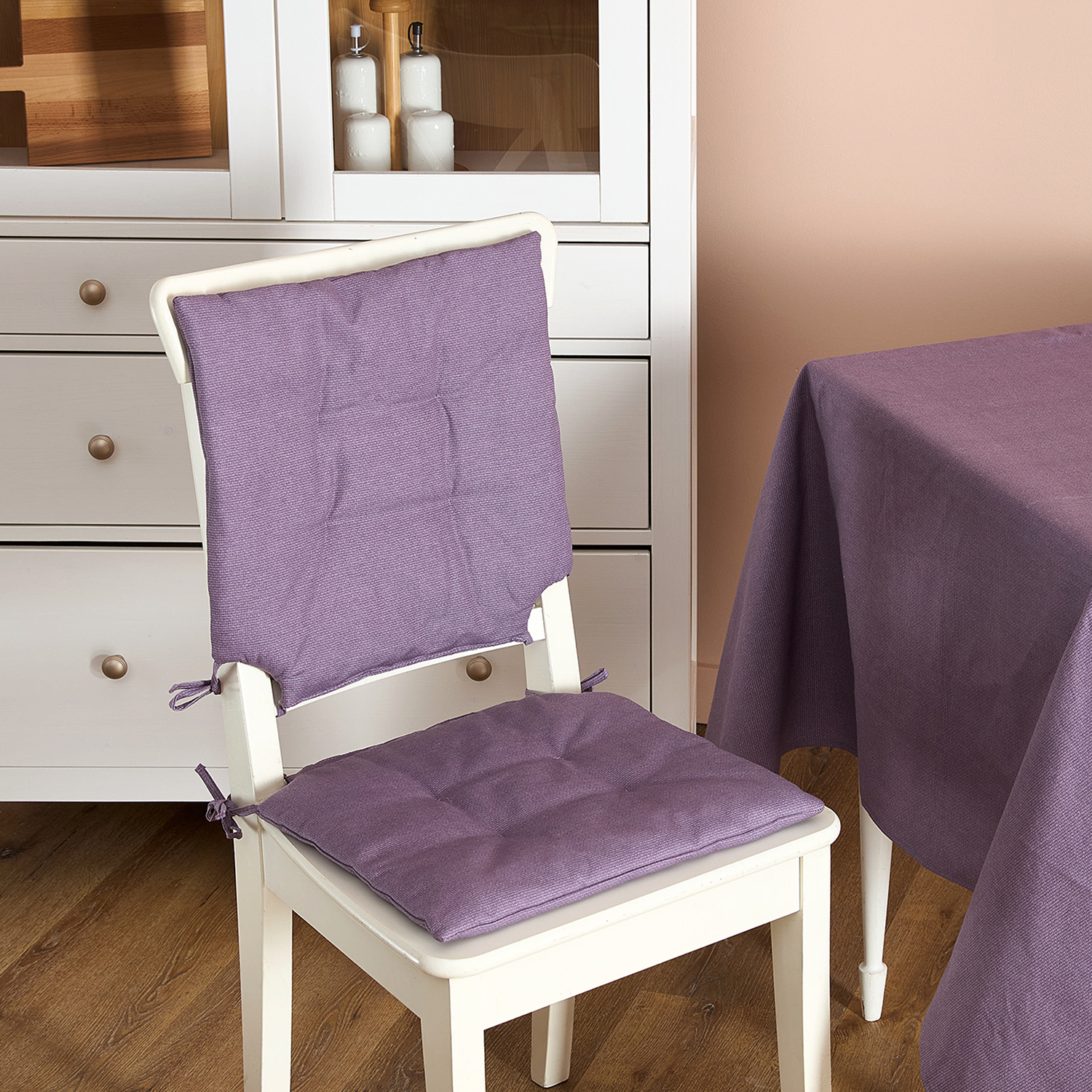 Подушка на стул Basic, 2 шт. подушка на стул крафт фиолетовый р 40х40