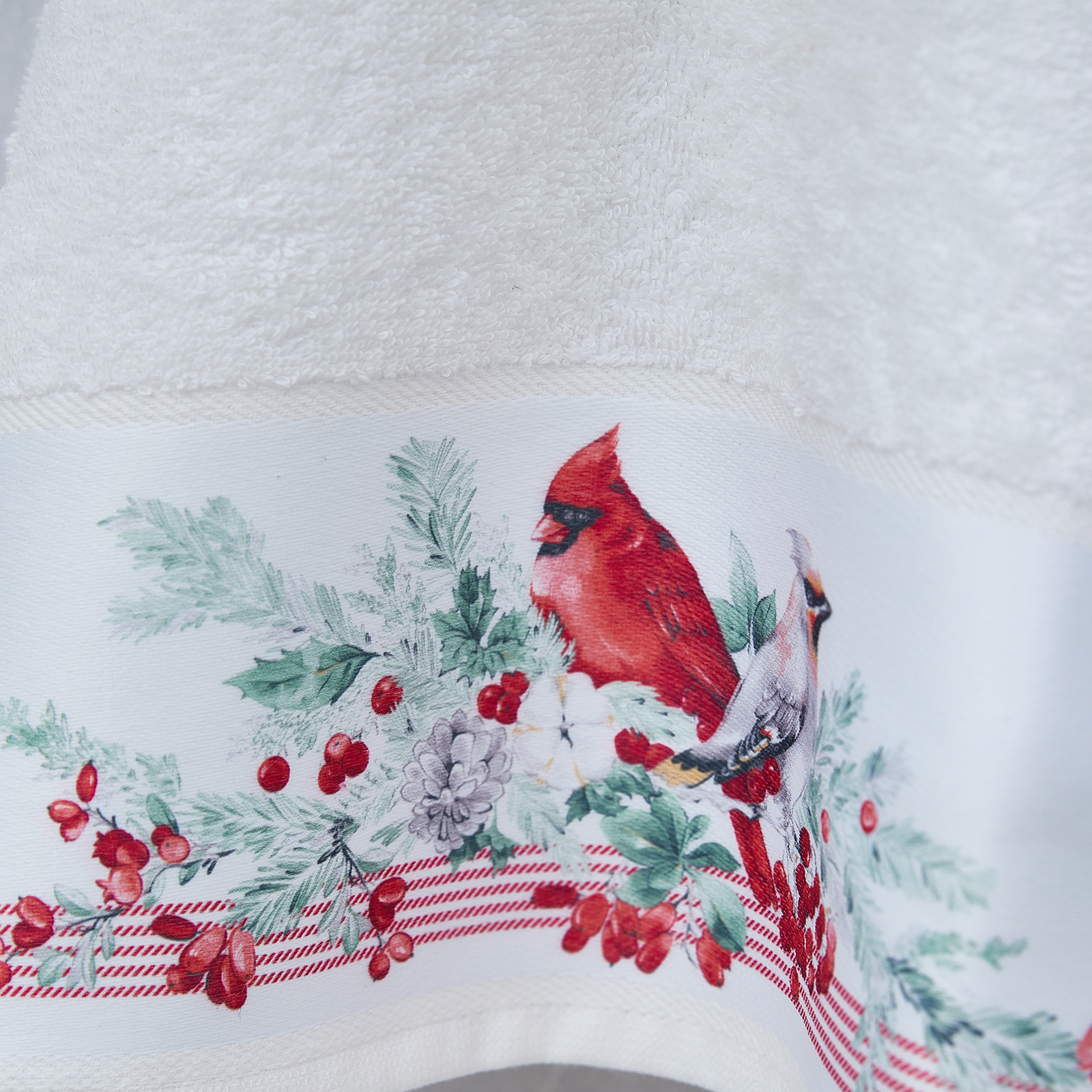 Полотенце махровое Cardinali CozyHome, цвет молочный, размер 70х140 - фото 5