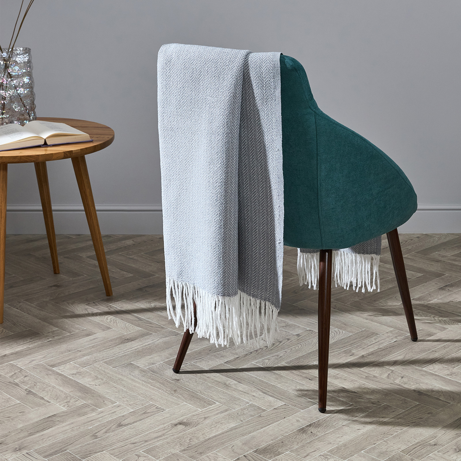 Плед Личия/Licia, серый