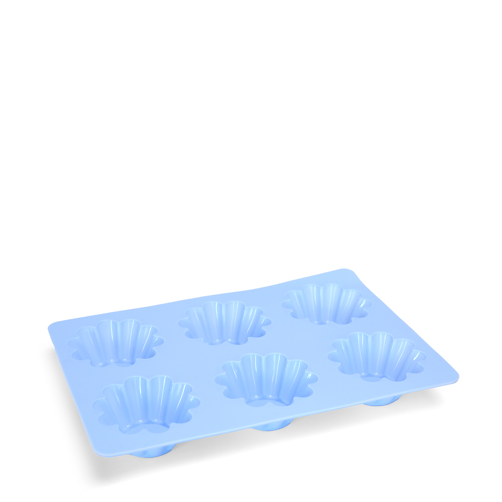 Форма для выпечки Flower meadow, голубая форма для выпечки голубая со снежинками 5 х 3 см