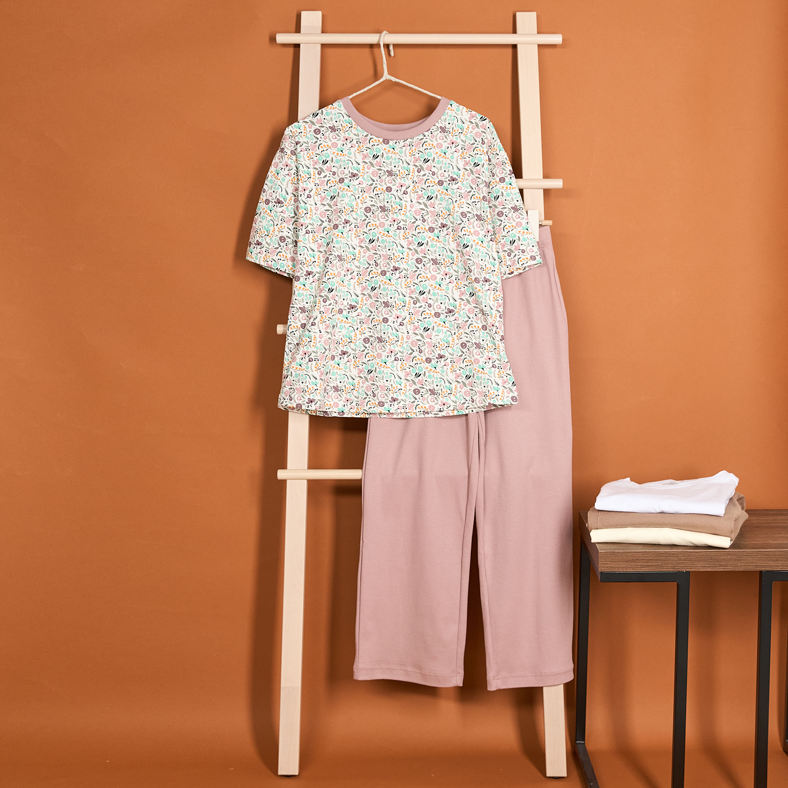 Пижама Oggi CozyHome, цвет розовый, размер 54 - фото 7