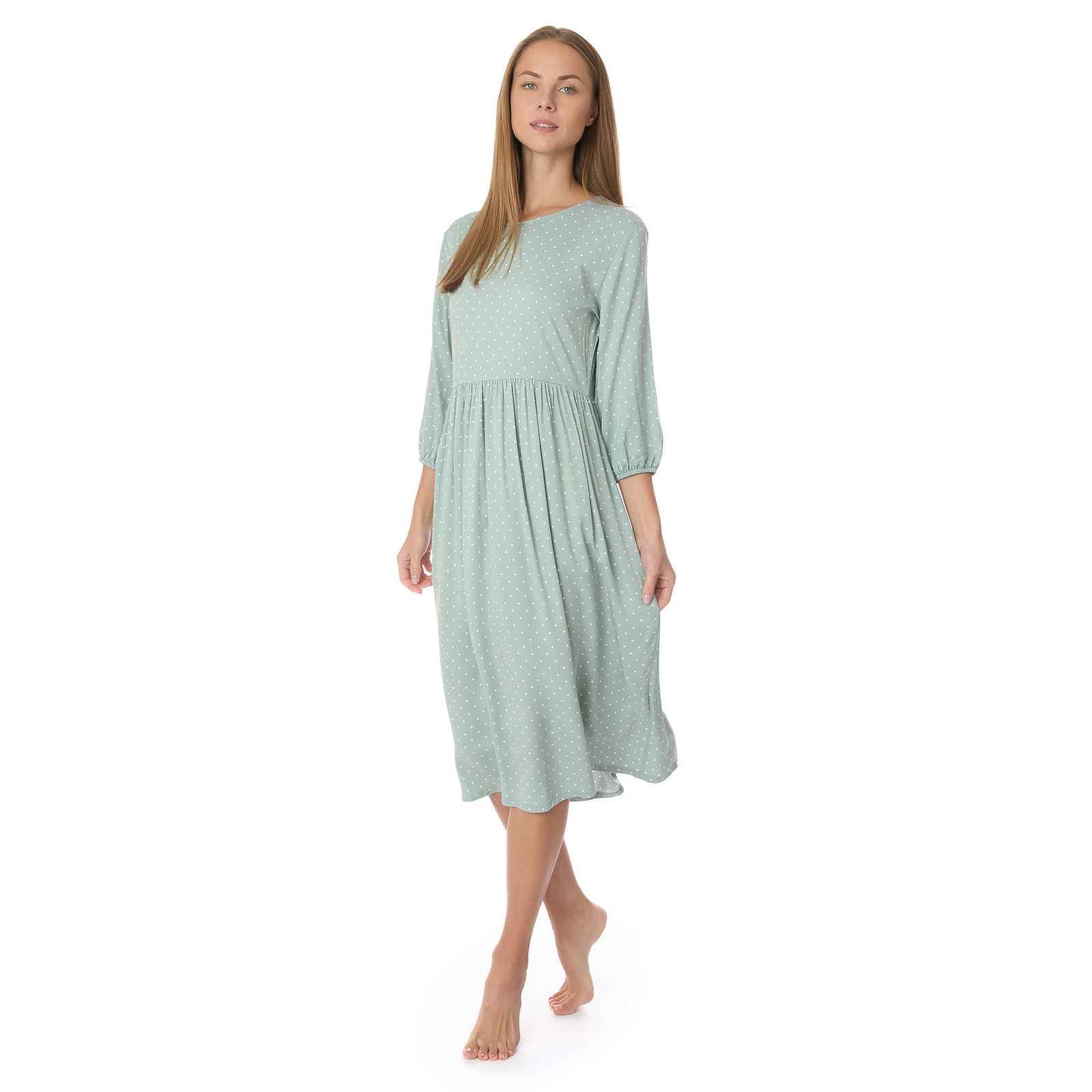 Платье Emilia-Romagnia CozyHome, цвет мятный, размер 44