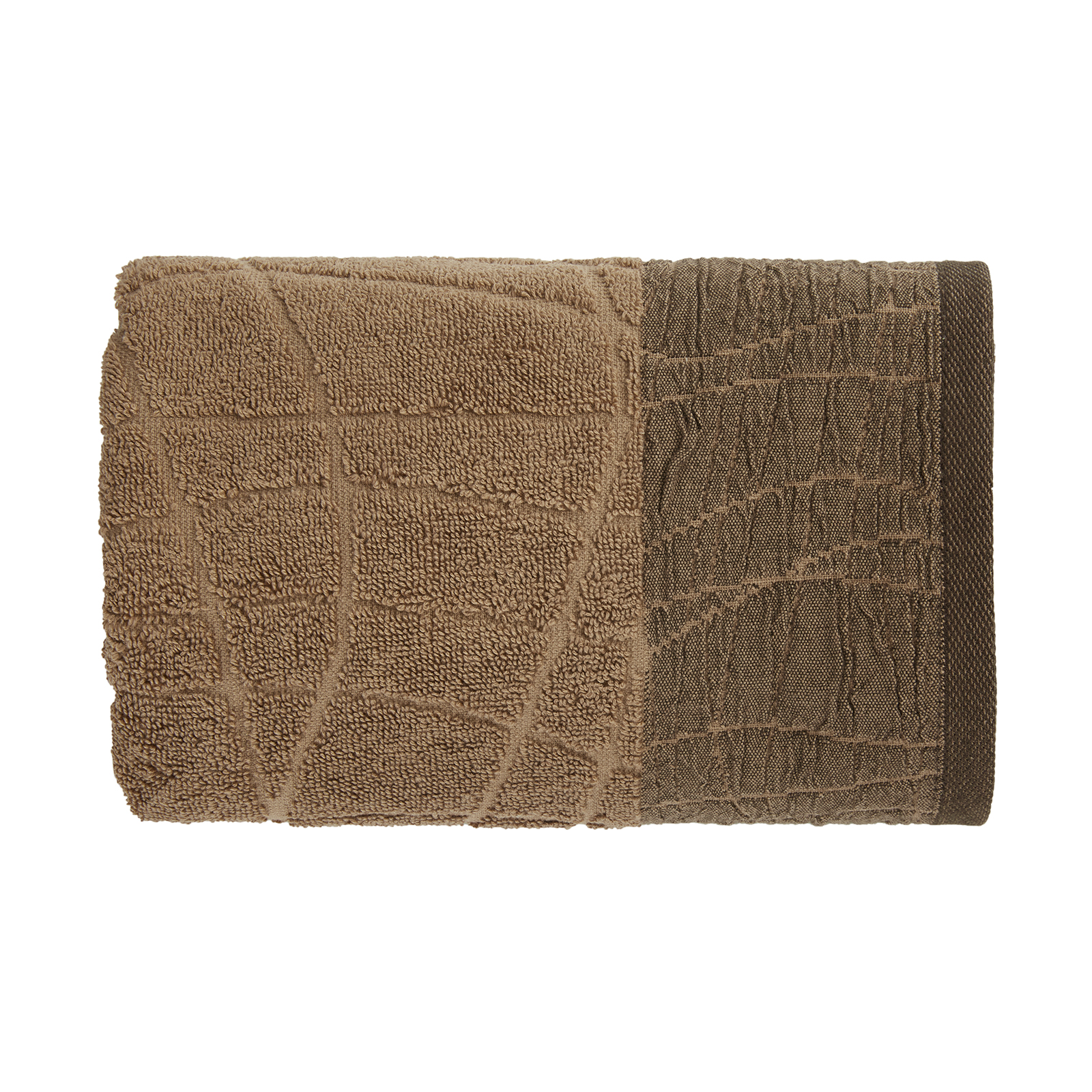 Полотенце махровое Alzatine полотенце арт 03 0685 коричневый р 70х140