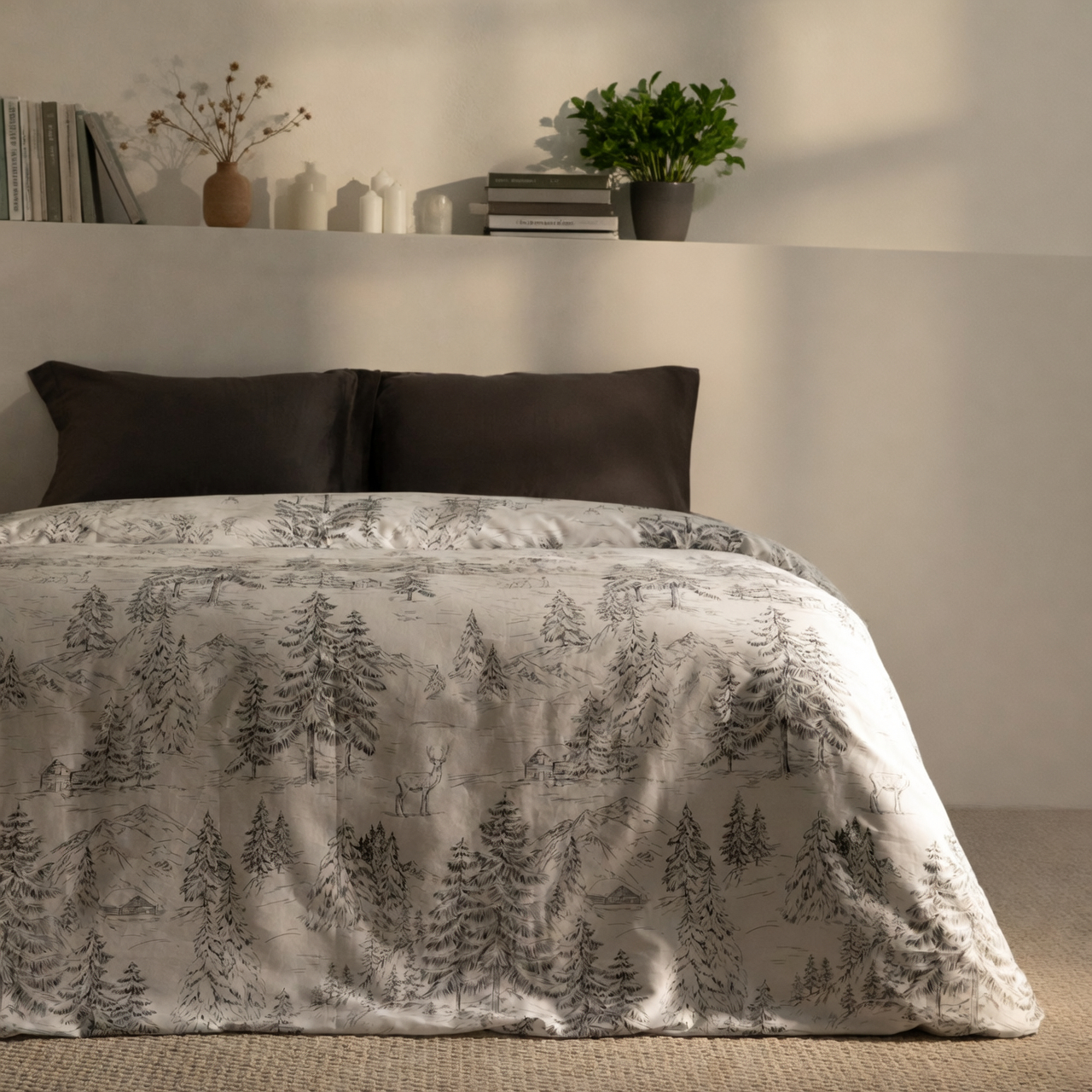 Постельное белье Снежная ночь/Snowy Night