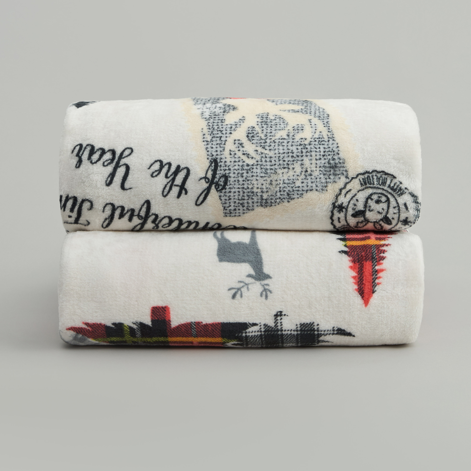 Плед Рождественская история/Storia di Natale