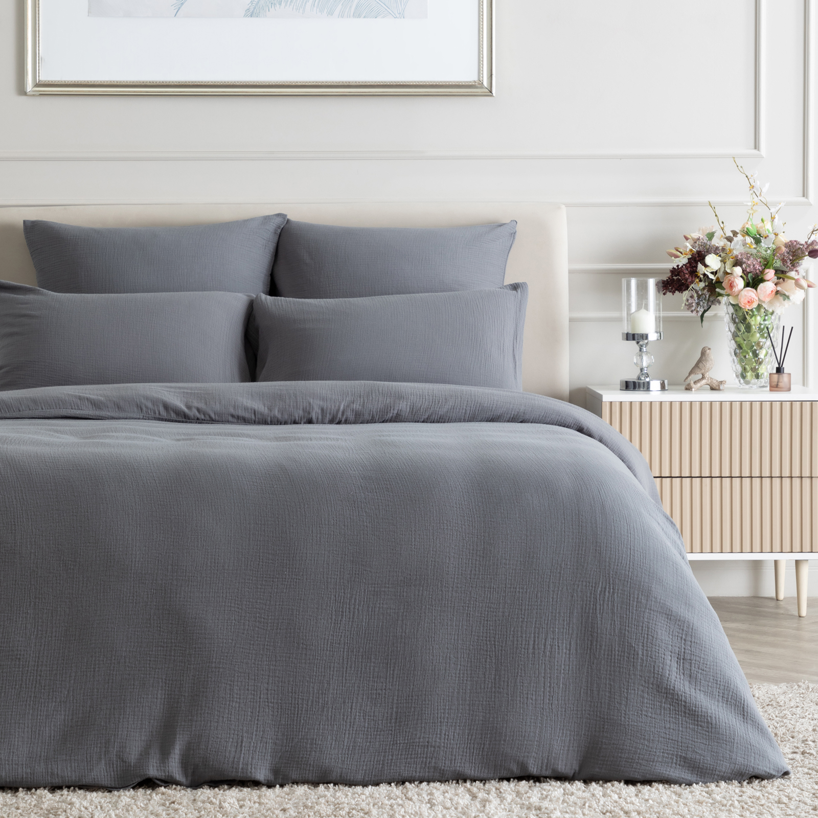 Постельное белье Nuvola grigia