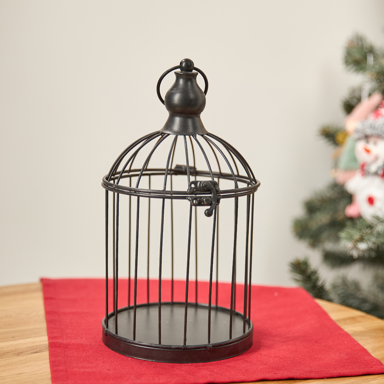 Клетка декоративная Bird's Cage CozyHome, цвет черный, размер 15х15х32 - фото 1