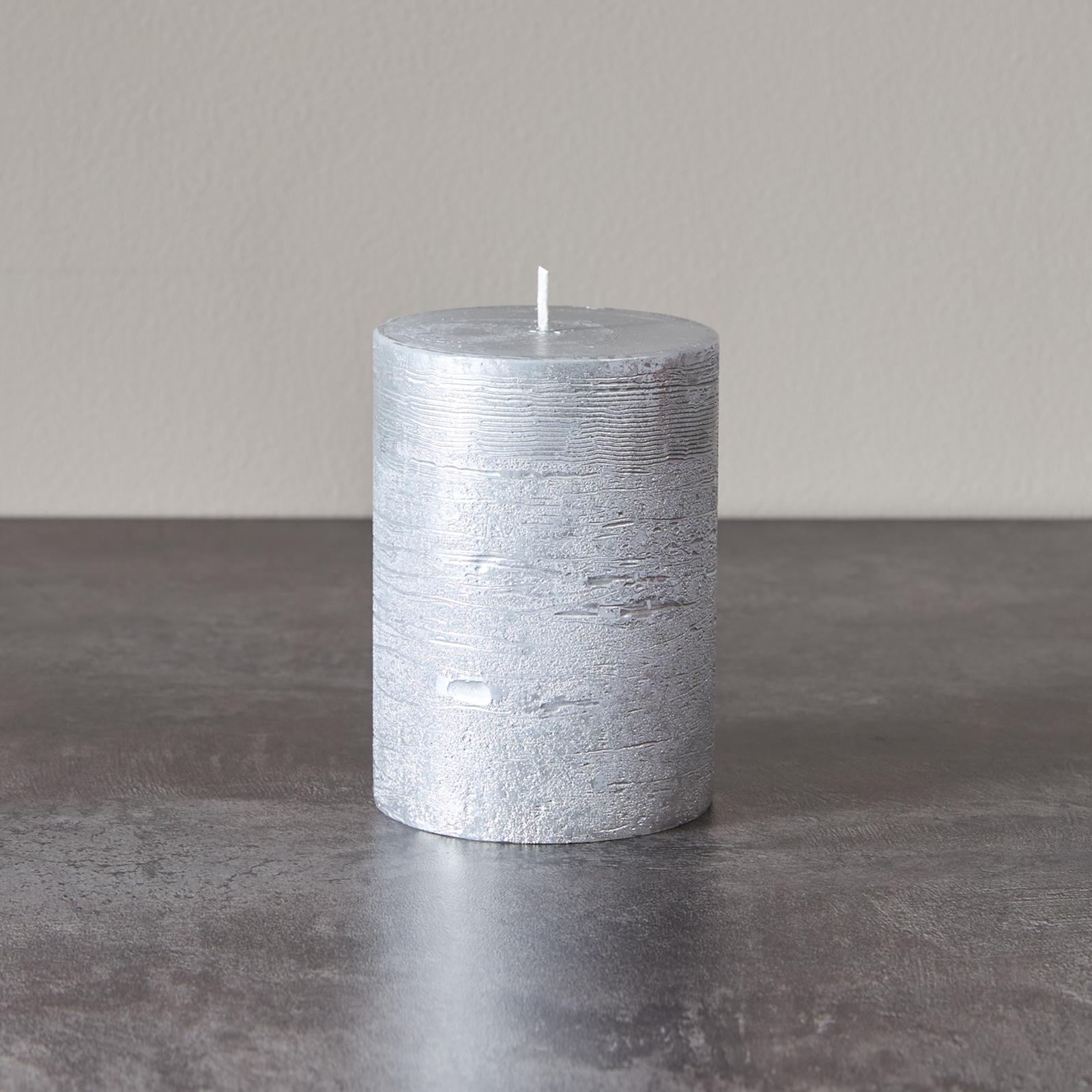 Свеча Пламя серебра/Fiamma Silver классическая II