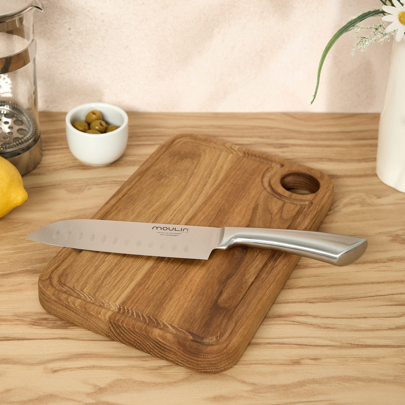 Нож сантоку 18 см Chef collection нож сантоку bork home 18 см