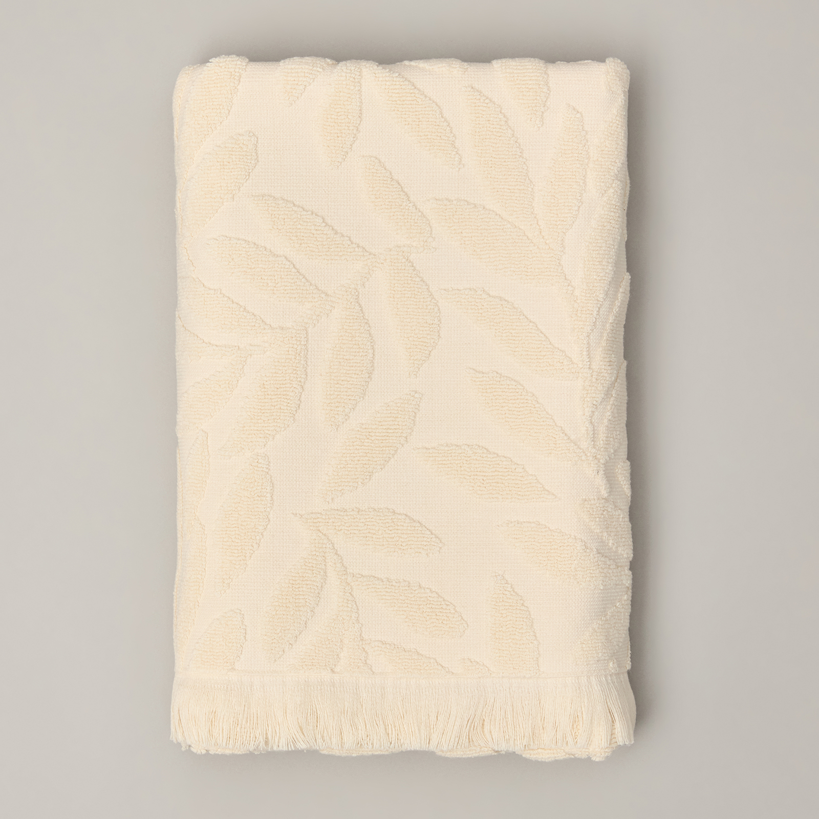 Полотенце махровое Цветение/Fioritura, молоко