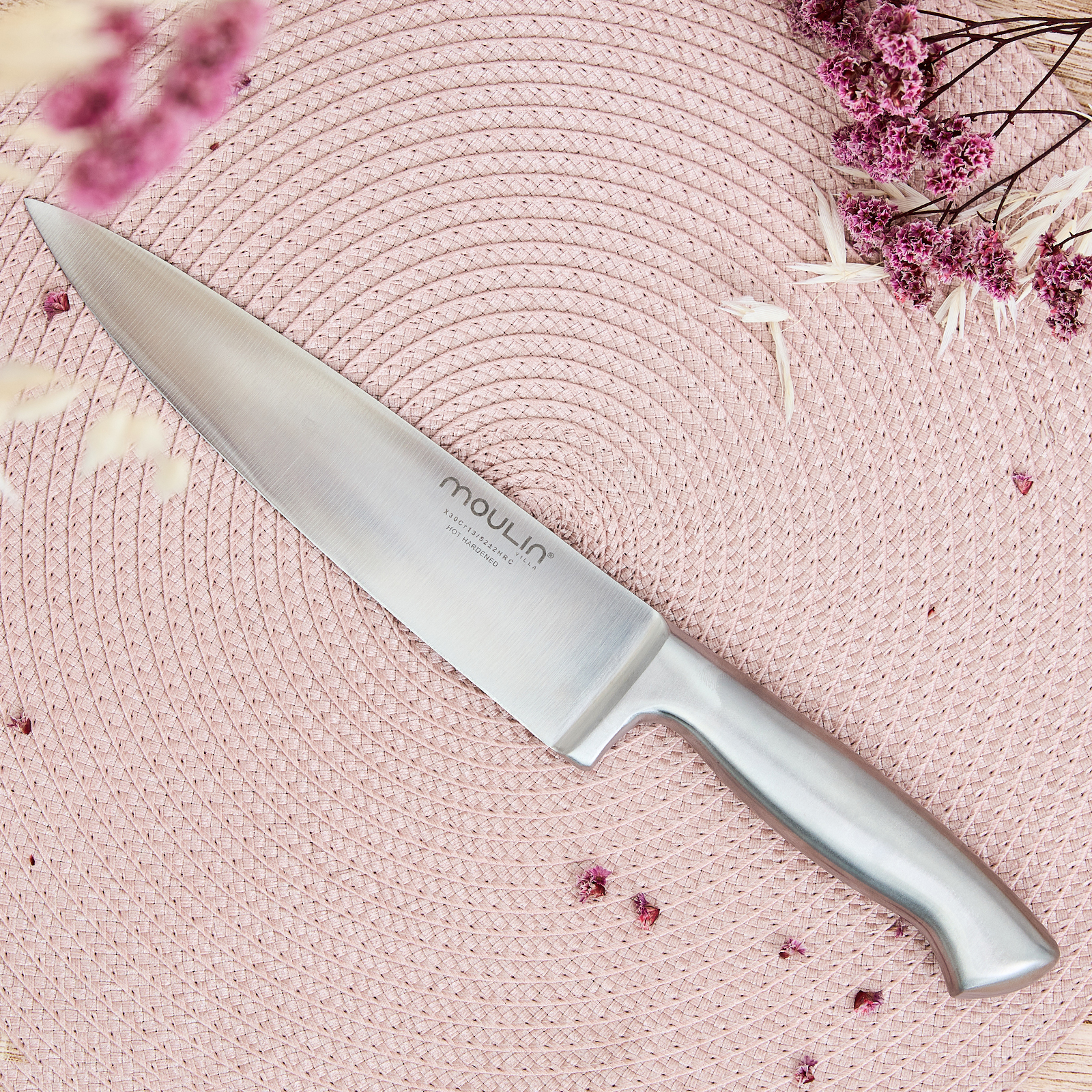 Нож поварской Classic silver CozyHome, цвет серебряный, размер Один размер - фото 1