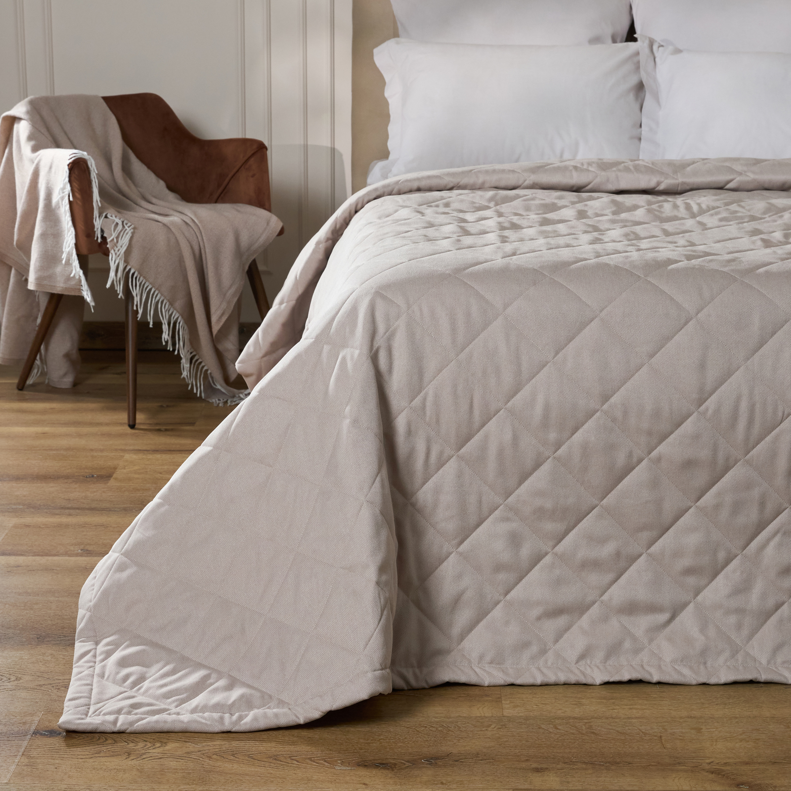 Покрывало Тибр/Tevere, тауп