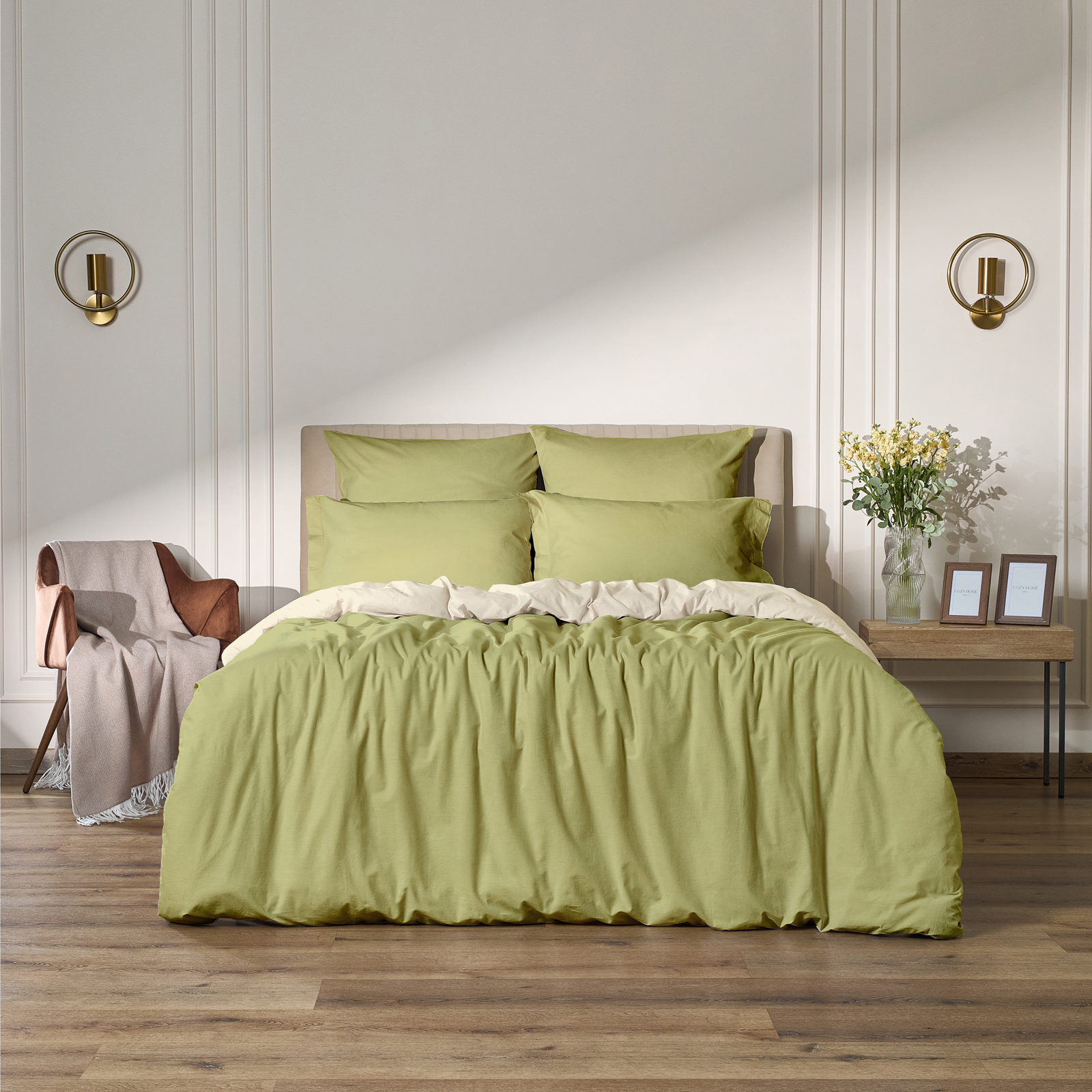 Постельное белье Матча-латте