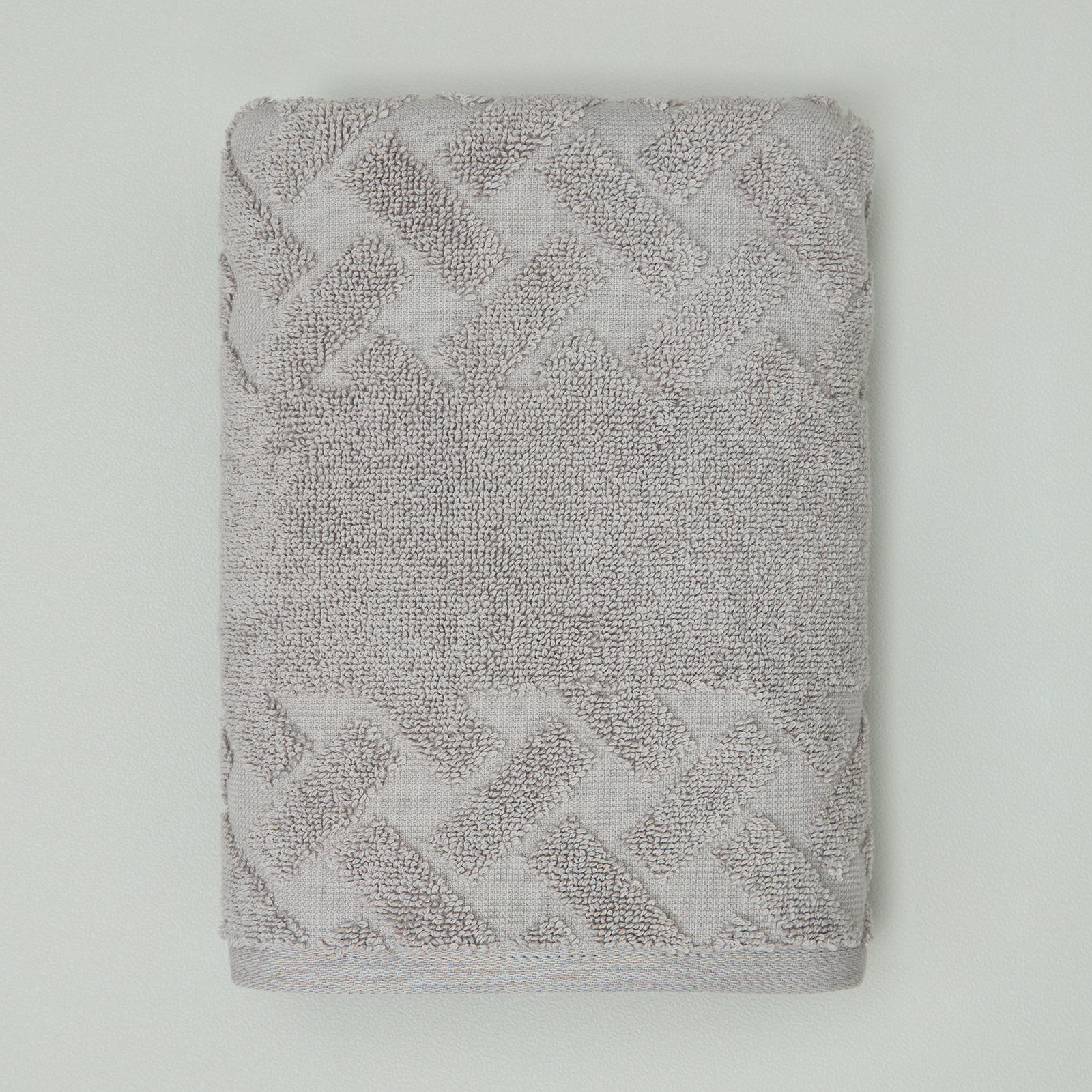 Полотенце махровое Адрио/Adrio, серое