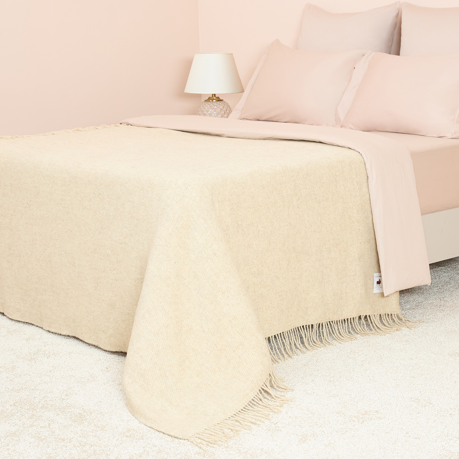 Плед Semplice, бежевый диван кровать тахта рио микровельвет бежевый экокожа коричневый