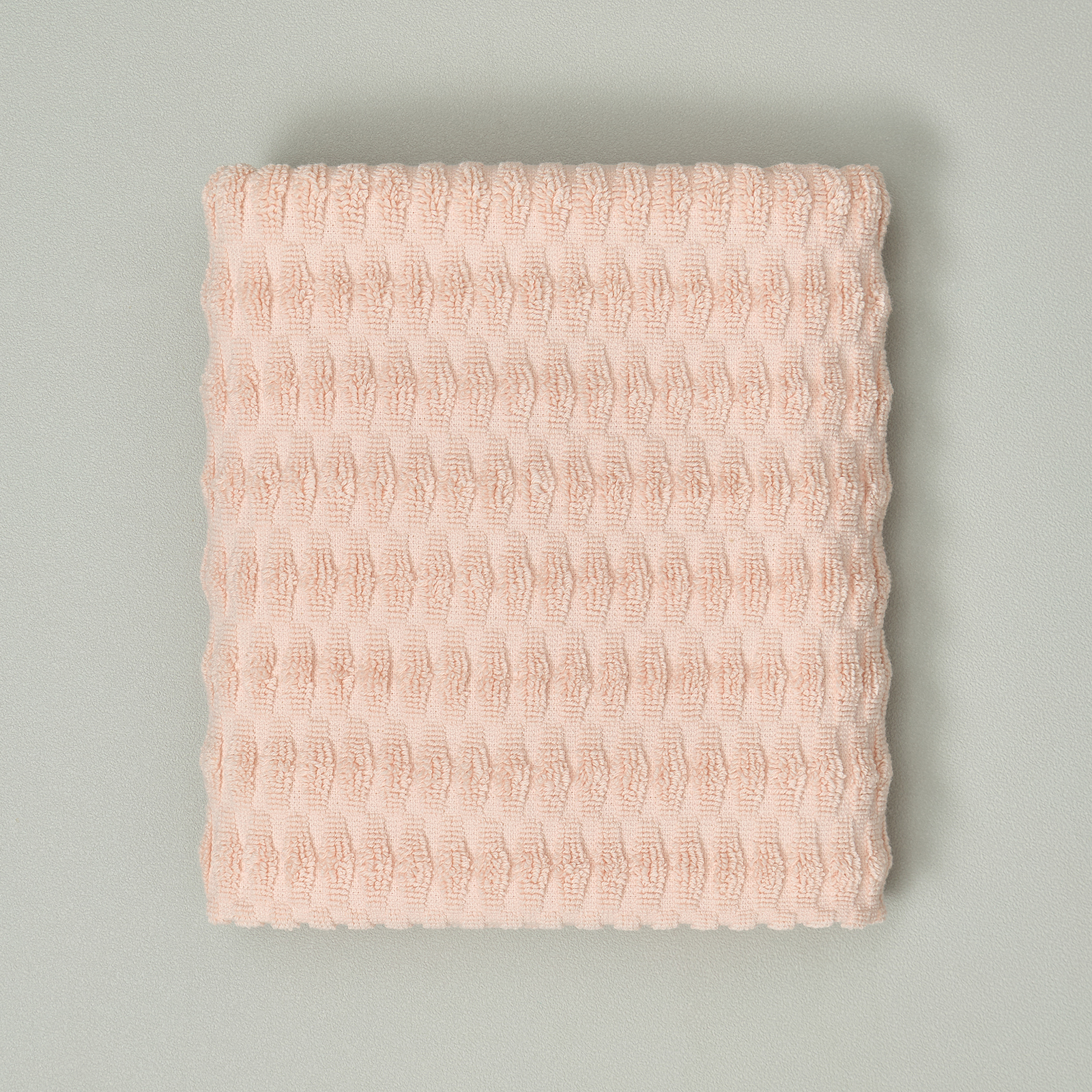 Полотенце махровое Рондо/Rondo, розовое