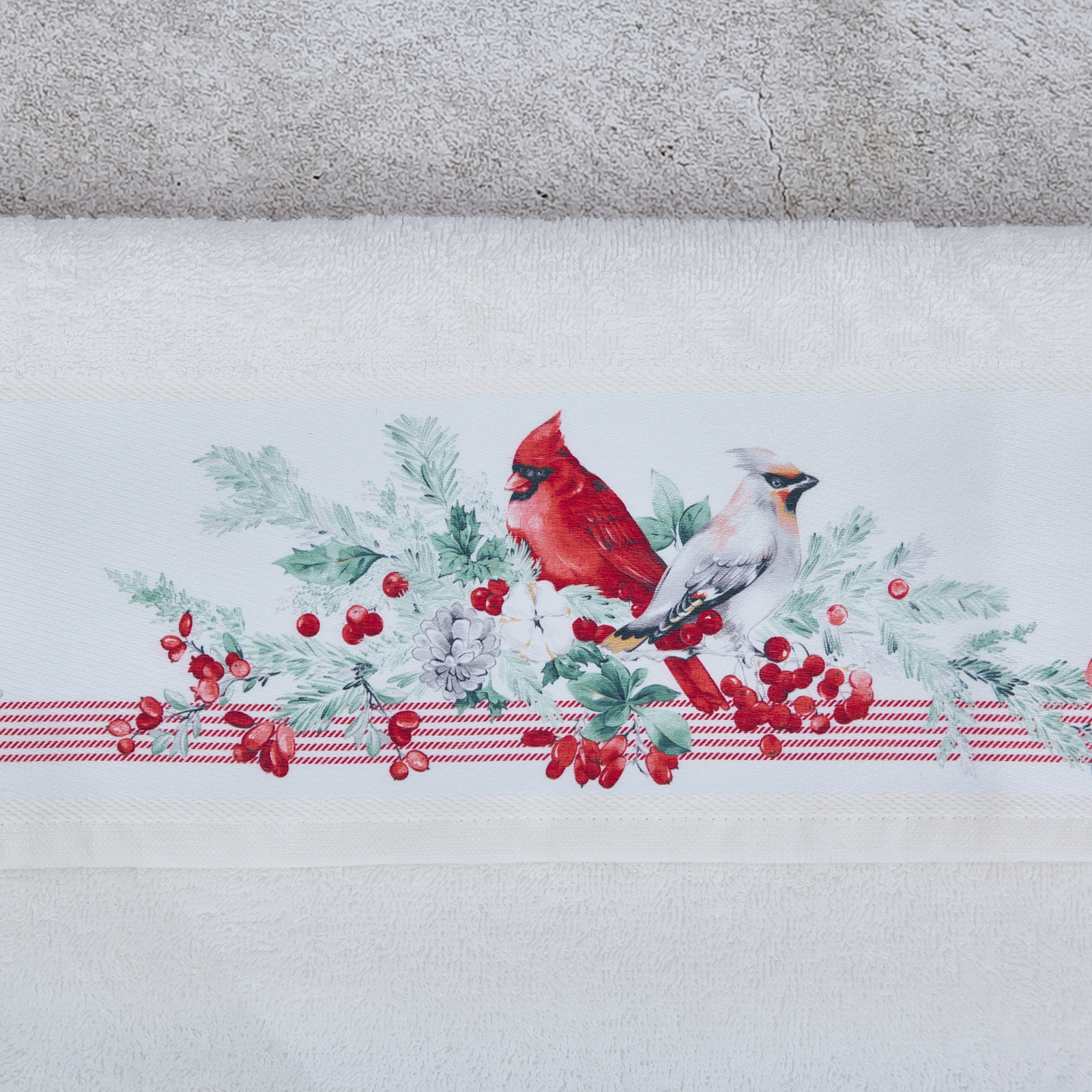 Полотенце махровое Cardinali CozyHome, цвет молочный, размер 70х140 - фото 4