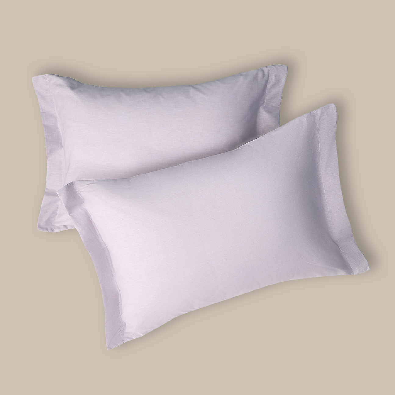 Комплект наволочек Purple с ушками CozyHome, цвет сиреневый, размер 50х70 (2 шт.)