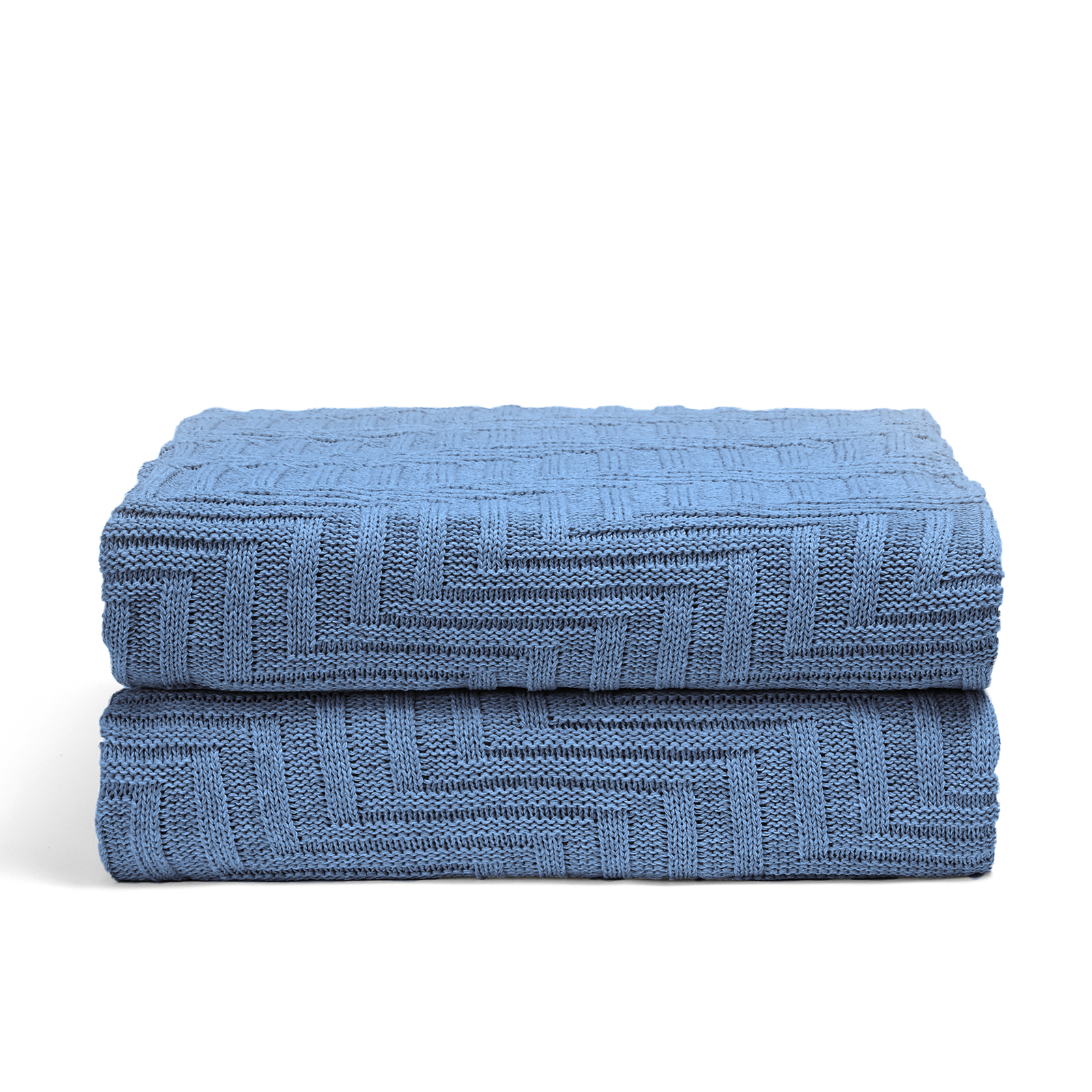 Плед Cascante, синий мягкая интерьерная кровать стефани 1400 бп м ткань синий
