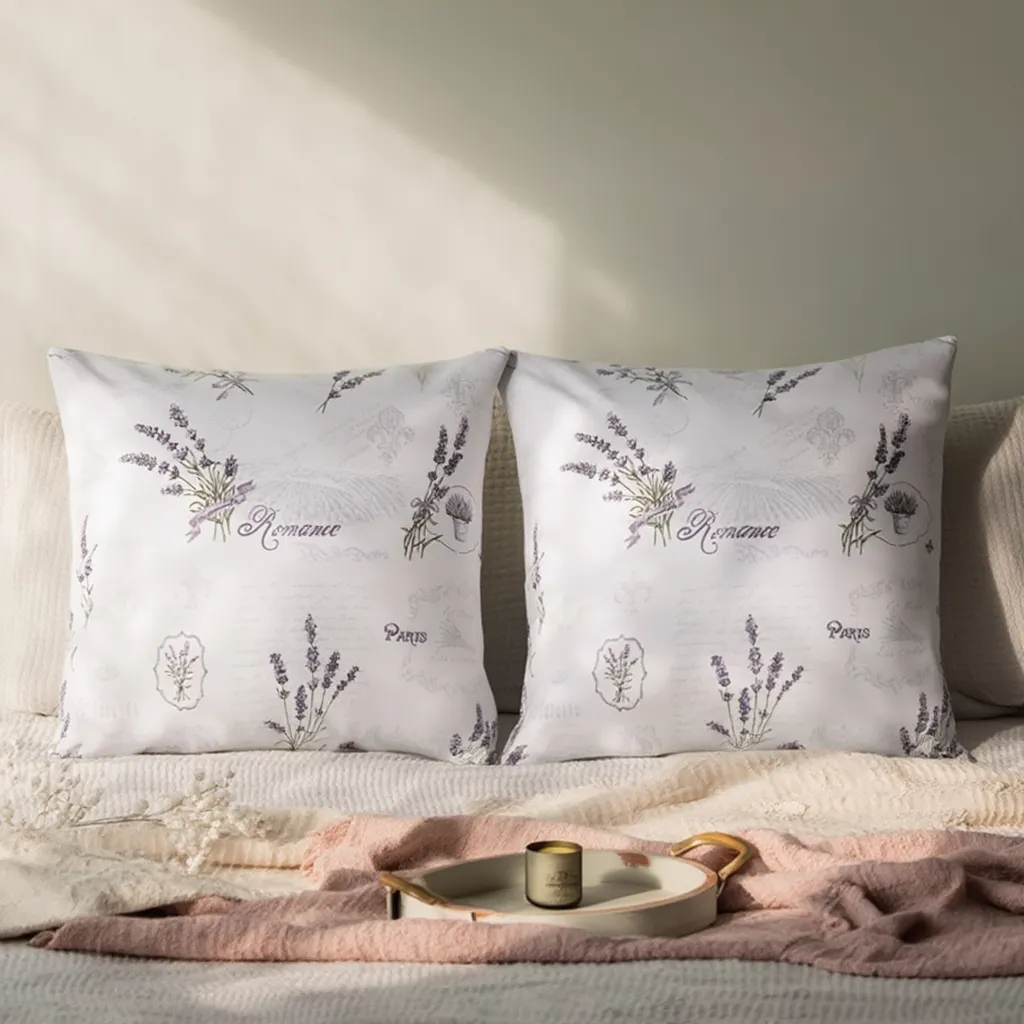 Комплект наволочек Лаванда, лаванда
