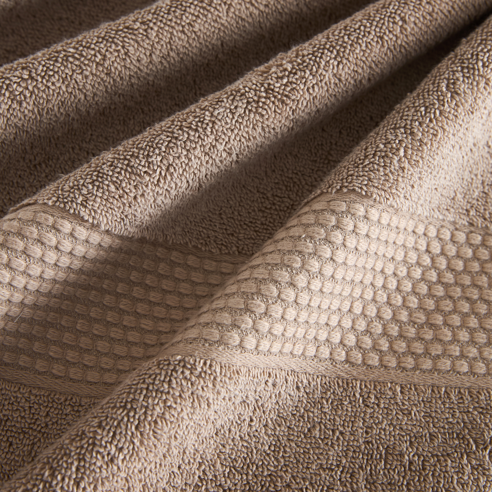 Полотенце махровое Favo, капучино CozyHome, цвет коричневый, размер 50х90 - фото 3