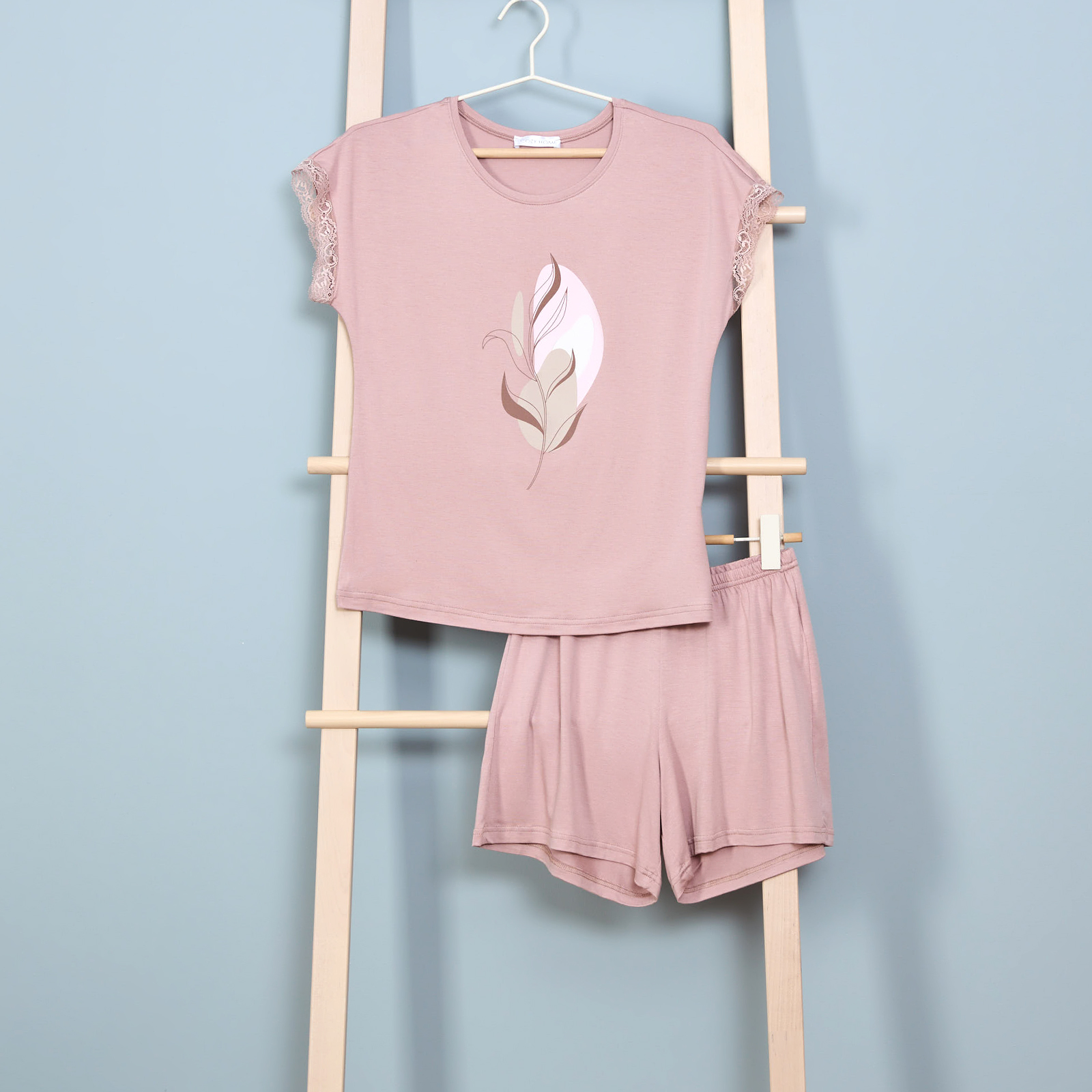 Пижама Physalis, розовая CozyHome, цвет розовый, размер 52 - фото 7