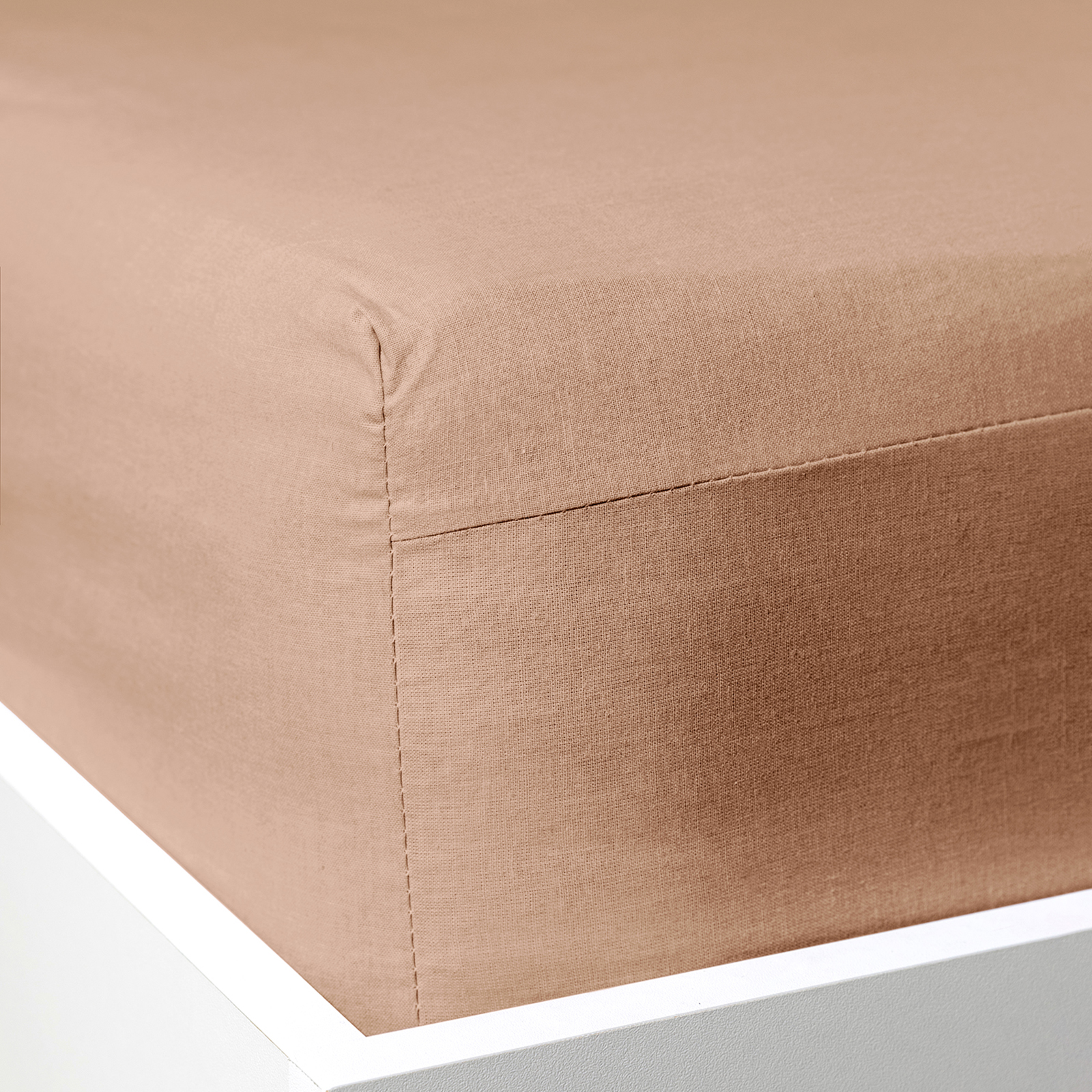 Простыня на резинке Тосканский беж/Tuscany beige