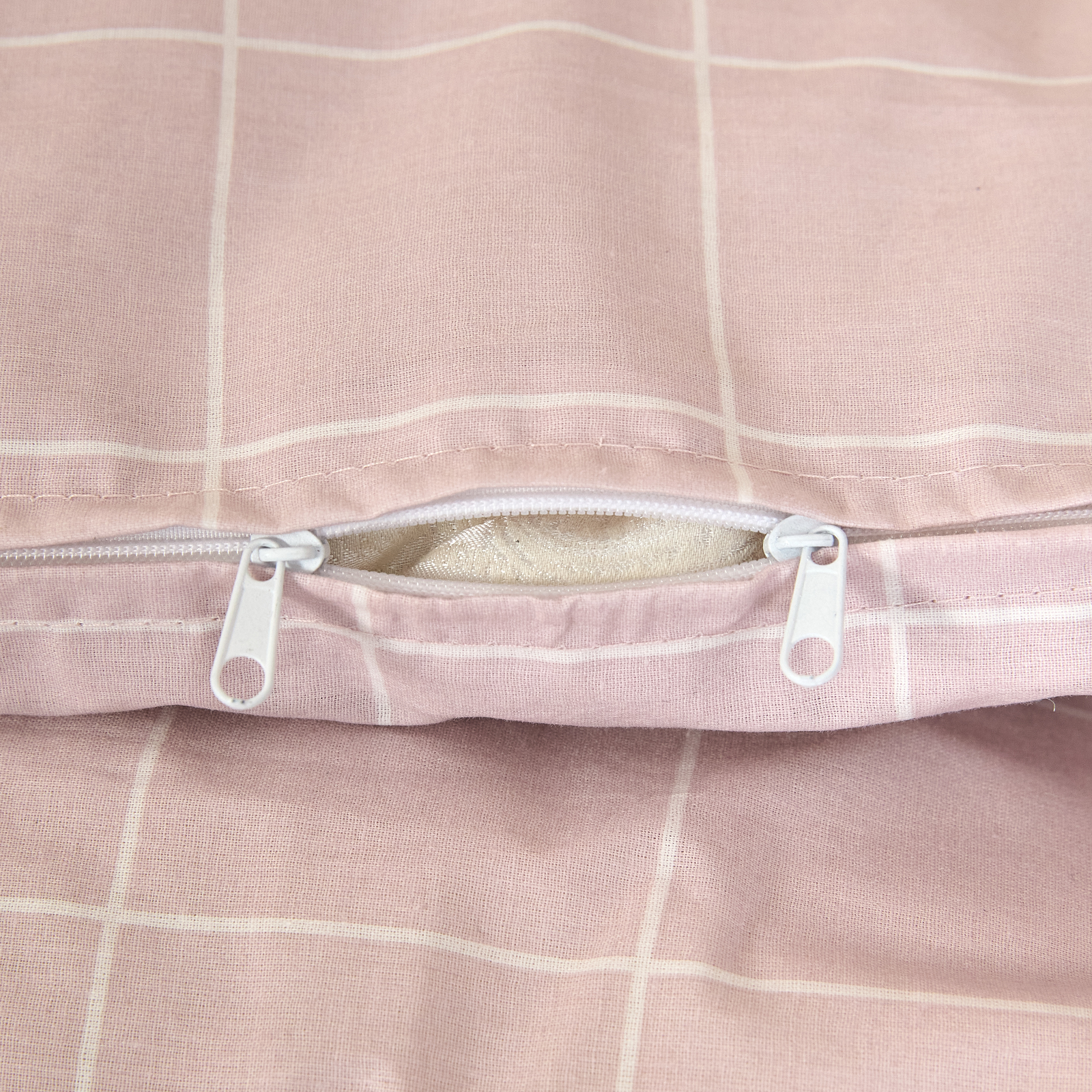 Постельное белье полукомплект Quadretti, розовое CozyHome, цвет розовый, размер Евро - фото 10