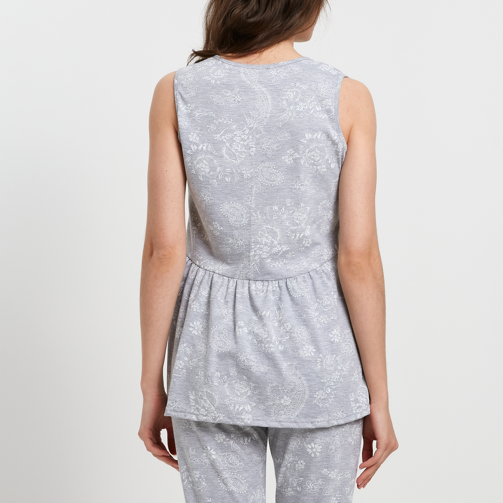 Пижама Good night CozyHome, цвет серый, размер 54 - фото 3