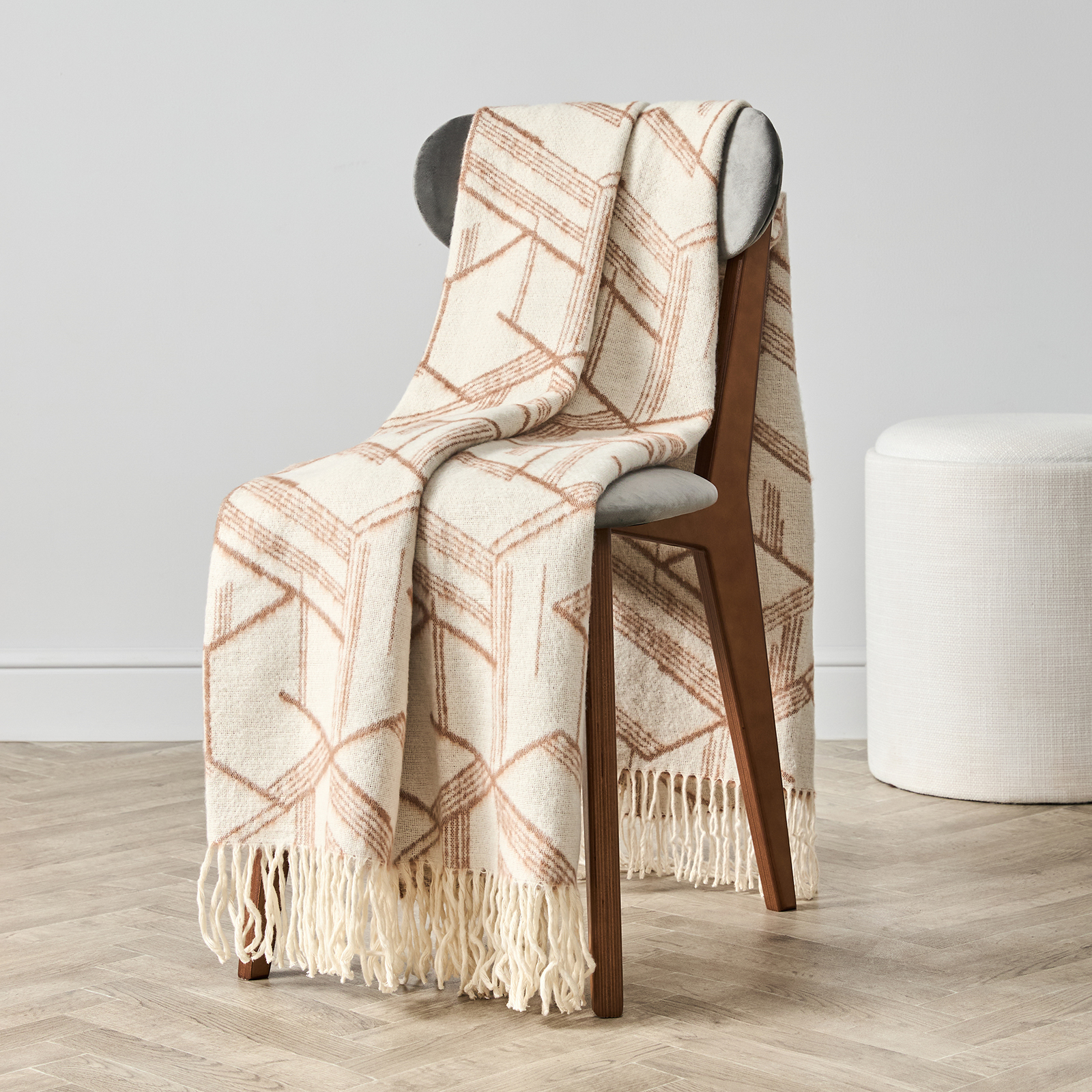 Плед Пьерра/Piera, коричневый