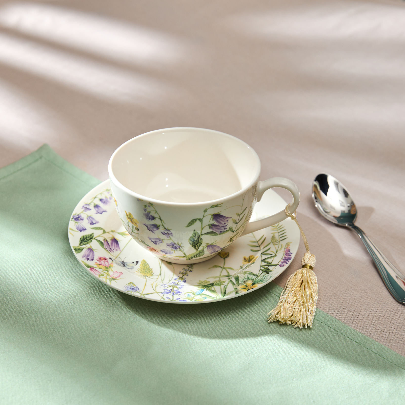 Набор чайных пар Eden CozyHome, цвет белый, размер Один размер - фото 5