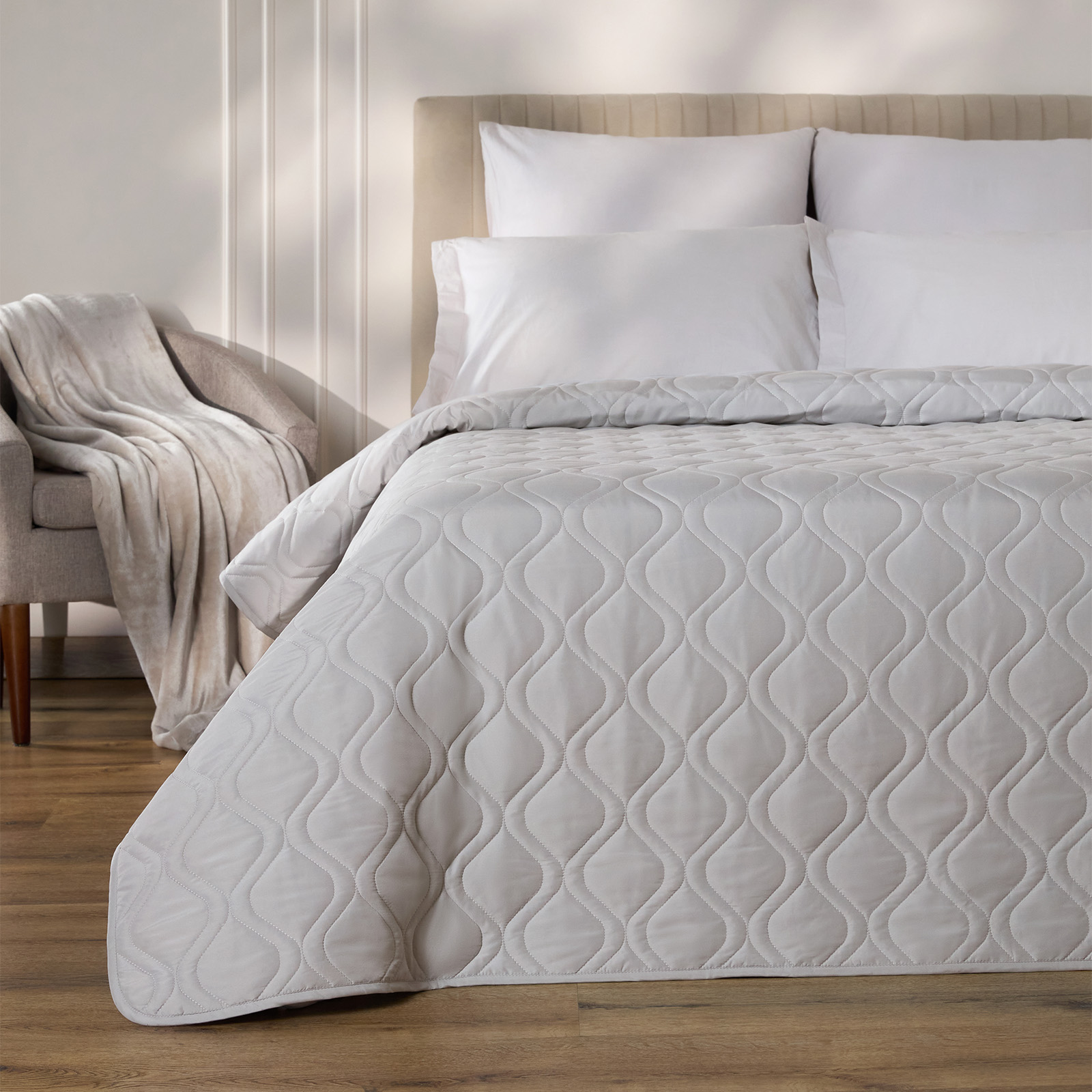 Покрывало Сантраде, серебро