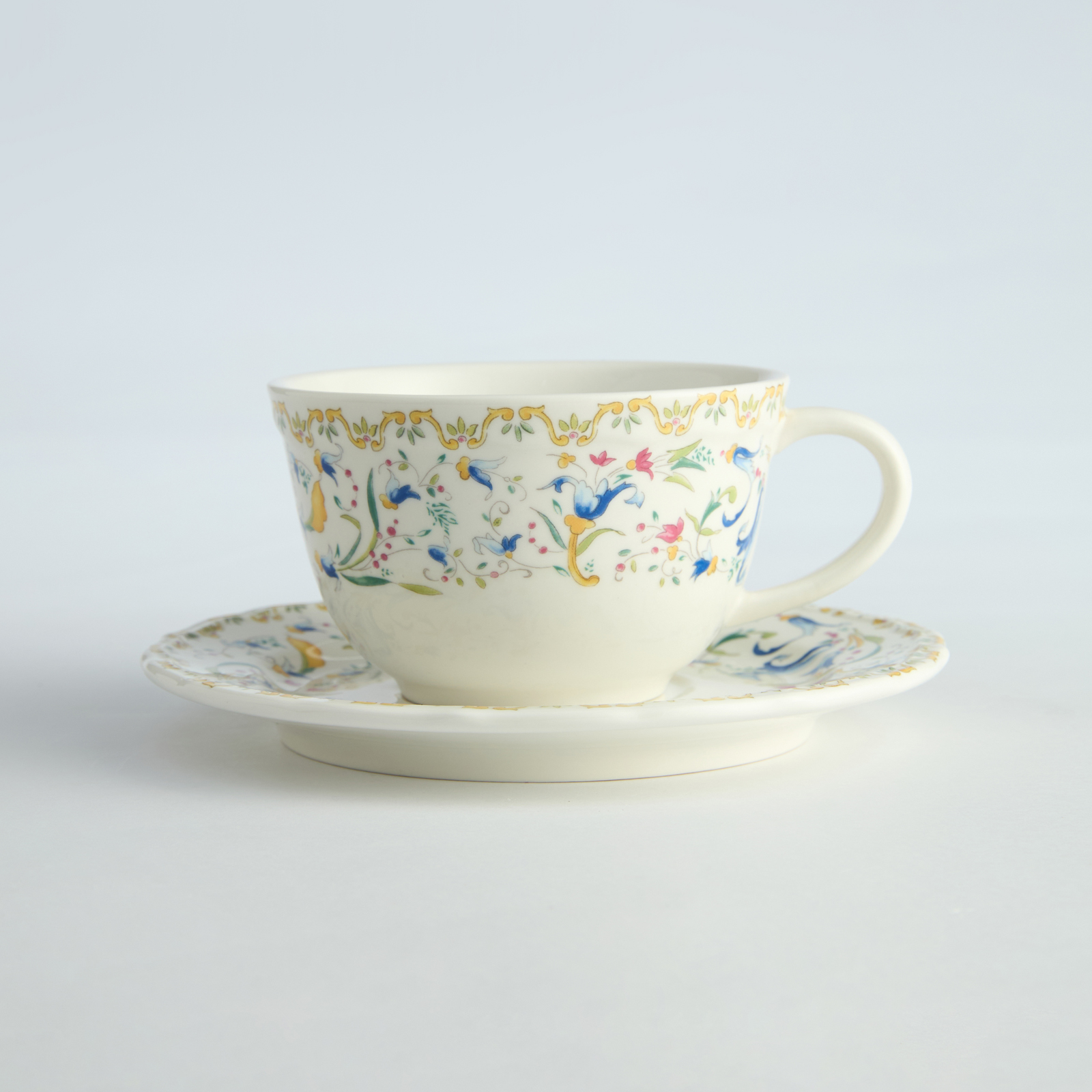 Чайная пара Зайчата в кружевах/ Merletto e Coniglietti