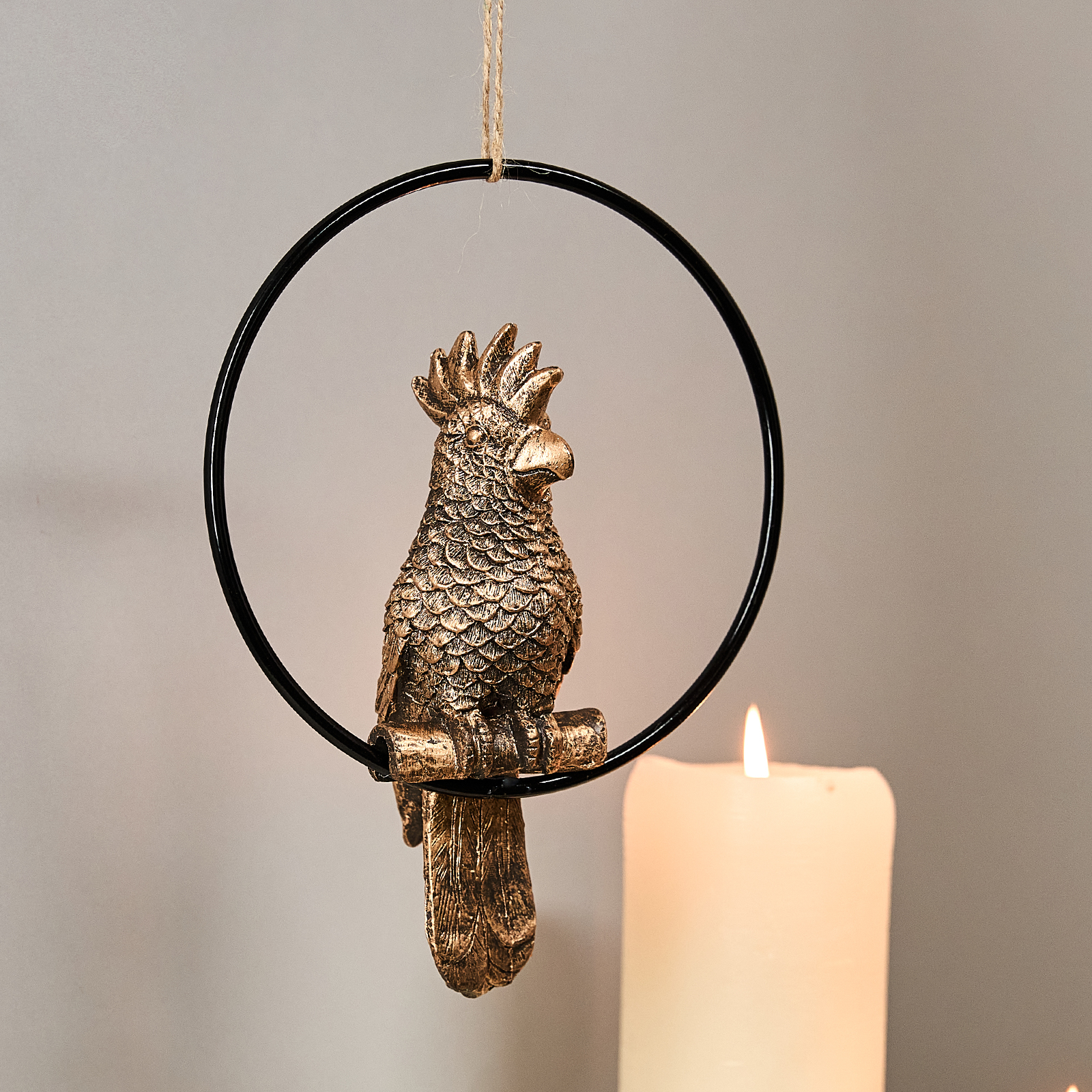 Подвесная декорация Лече/Lecce, золотая