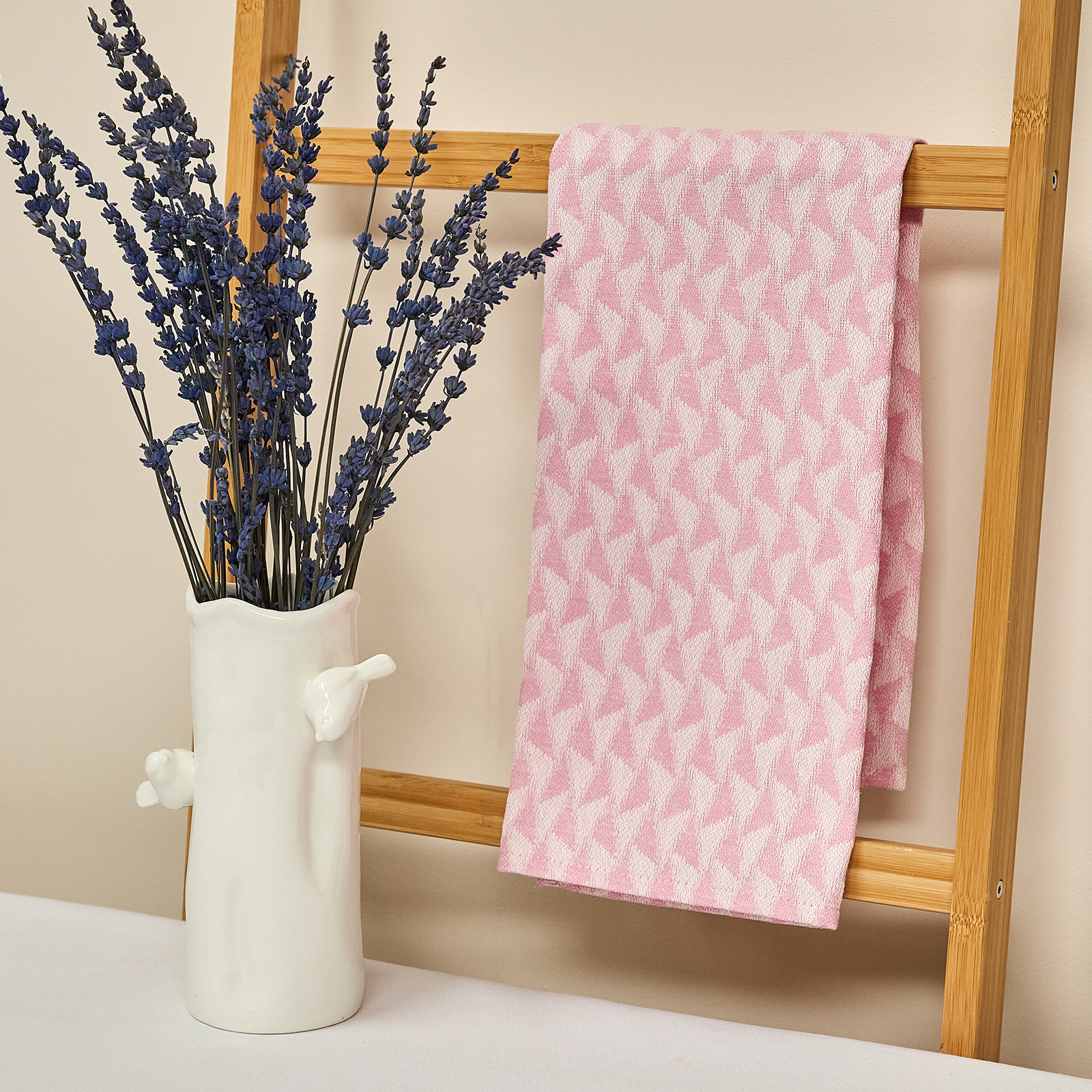 Полотенце Angolare, розовое