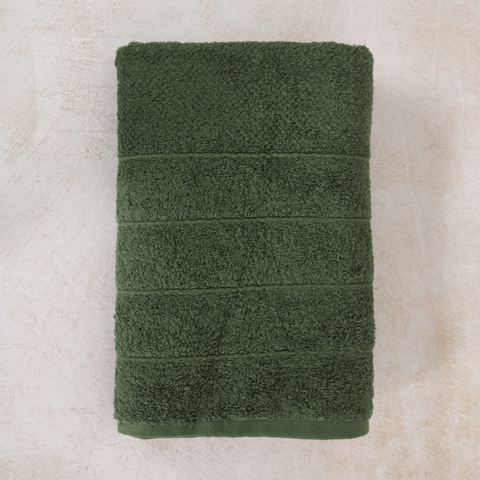 Полотенце махровое Олимп, зеленое CozyHome, цвет зеленый, размер 50х90 - фото 3