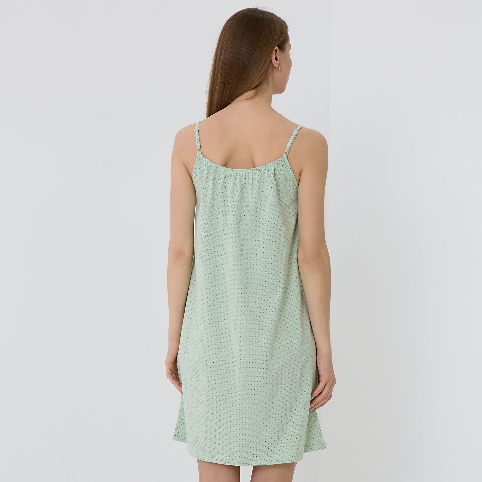 Сорочка Bella CozyHome, цвет зеленый, размер 44 - фото 2